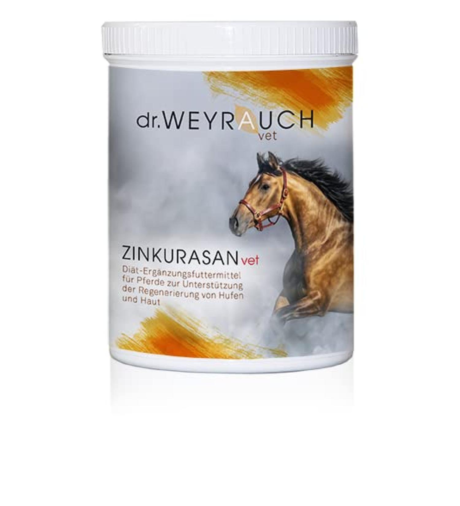 Dr. Weyrauch Zinkursan Vet | 500g | Horse Supplement | May Help Compensate Zinc Deficiency | May Contribute to Hoof Regeneration - Buy Online on GoSupps.com