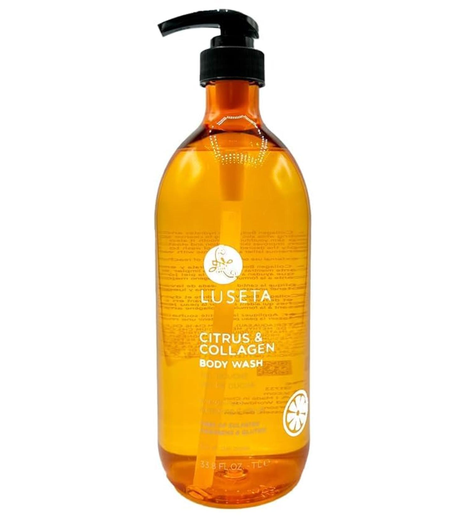 LUSETA Citrus & Collagen Body Wash