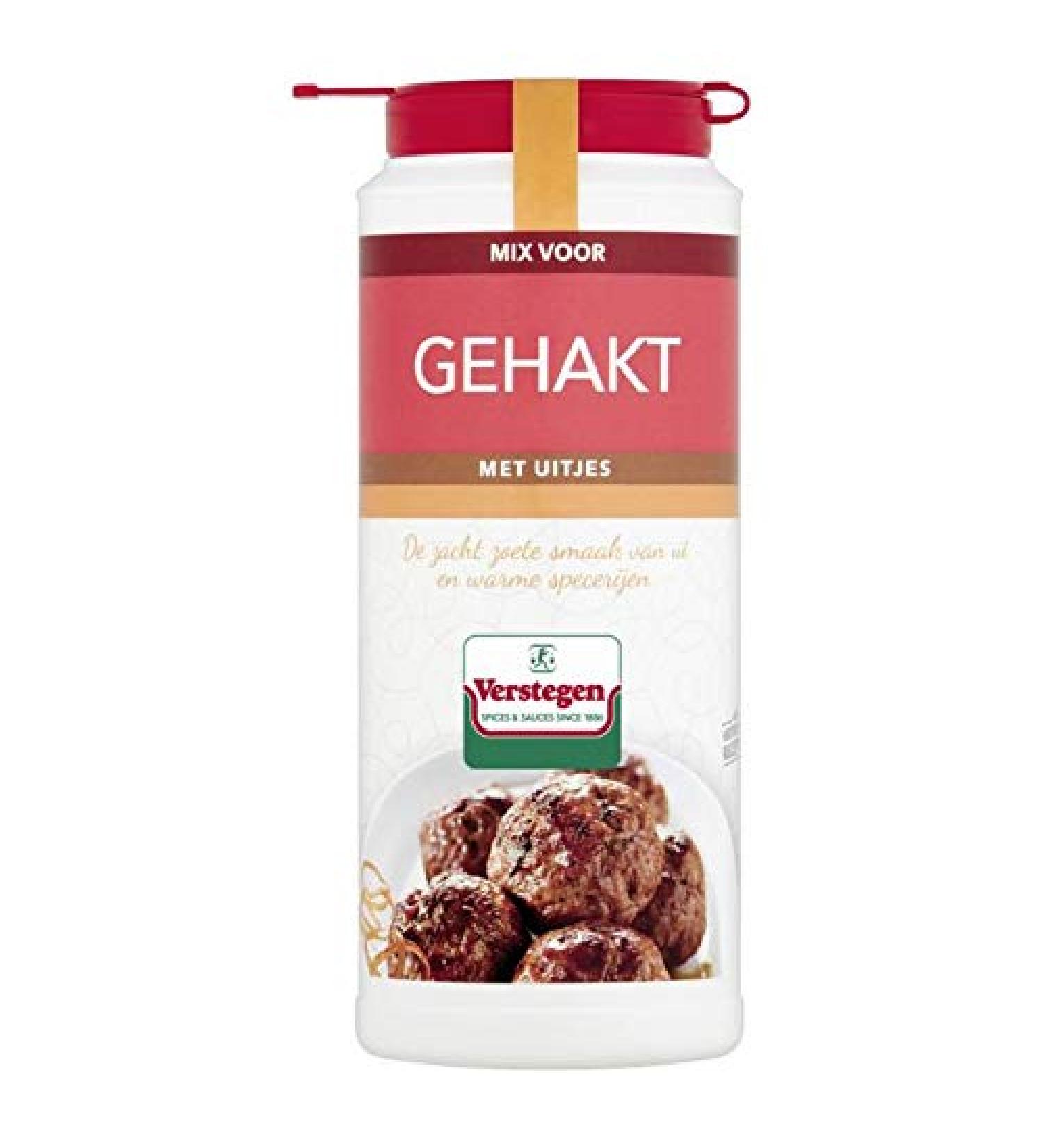 Verstegen Verstegen Kruidenmix gehakt has combined minced meat spices with onions 200 g