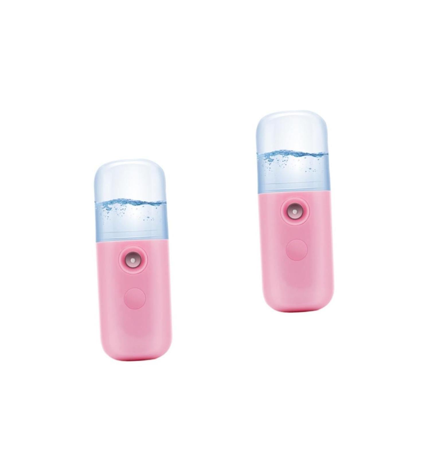 FOMIYES 2pcs Humidifier Portable Face Steamer Nano Steamer Nano Mist Sprayer Handheld Hydrating Instrument 4*4cmx2pcs Pinkx2pcs - Buy Online on GoSupps.com