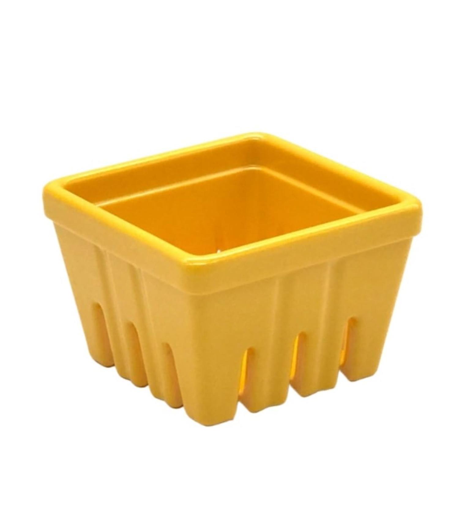 Fruit Basket Fruit Bowl Fruit Basket Farmhouse Square Bowl Rustic Kitchen Decor Fruit Bowls Fruit Baskets Kitchen Bowl Kitchen Organizers and Storage (Color : B Size : 10.5 * 7cm) - Buy Online on GoSupps.com