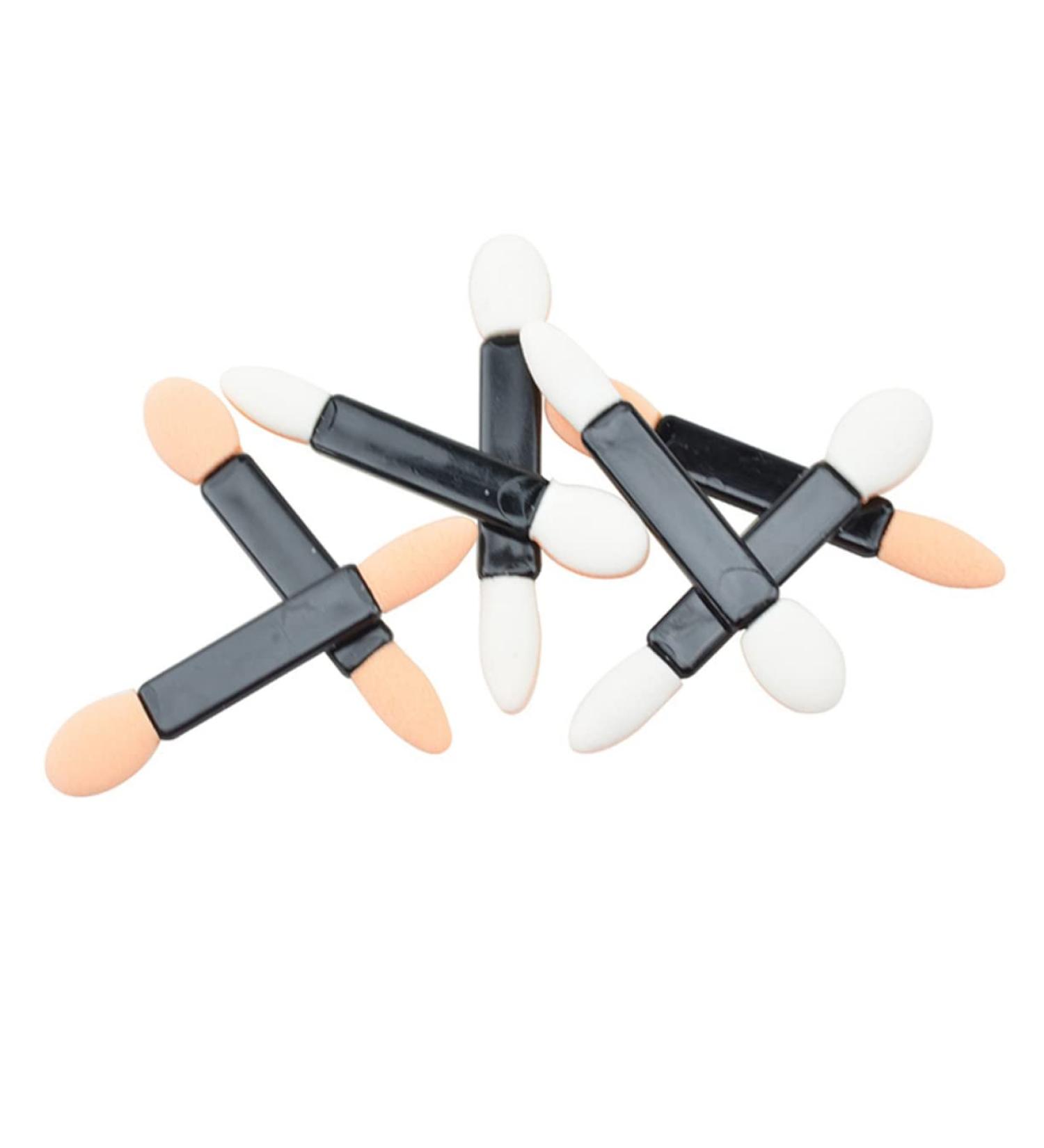 Ipetboom 50pcs Makeup Brush Makeup Sponge Brush Disposable Make Eye Shadow Brush Miss Eye Shadow Stick Mix - Buy Online on GoSupps.com