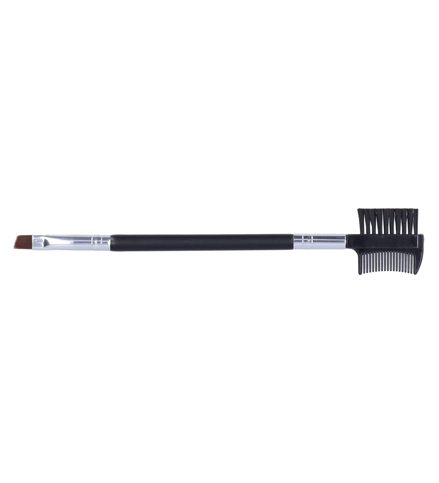 Ghzste Eyebrow Eyelash Brush Shaper Double Head Eyelash Comb Eyebrow Eyelash Makeup Tool (Double-ended long eyebrow brush) - Buy Online on GoSupps.com