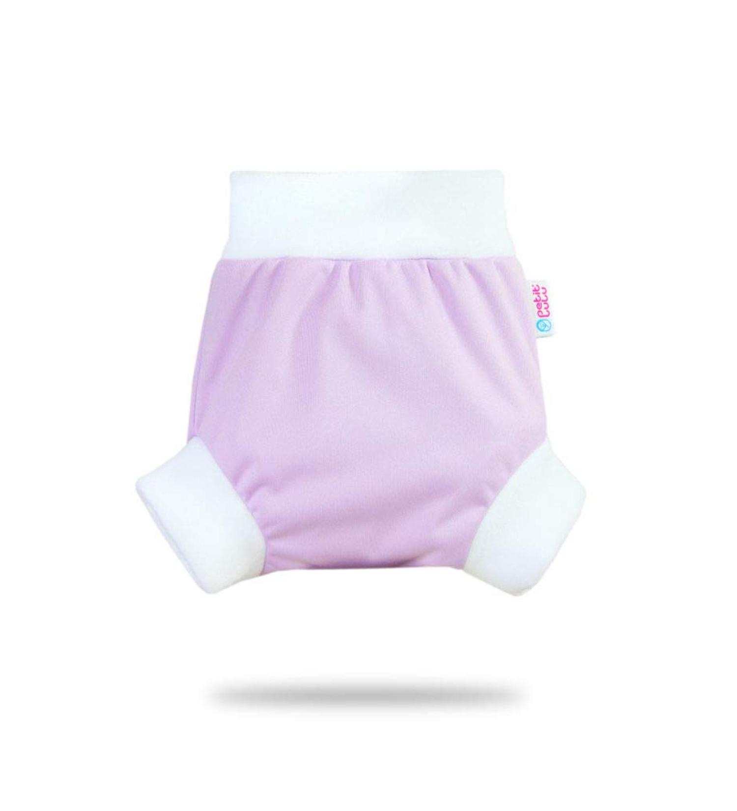 Petit Lulu Overpants Size M (6-10 kg) - Premium Pull-on Diaper Overpants for Babies - Purple Color - Buy Online on GoSupps.com