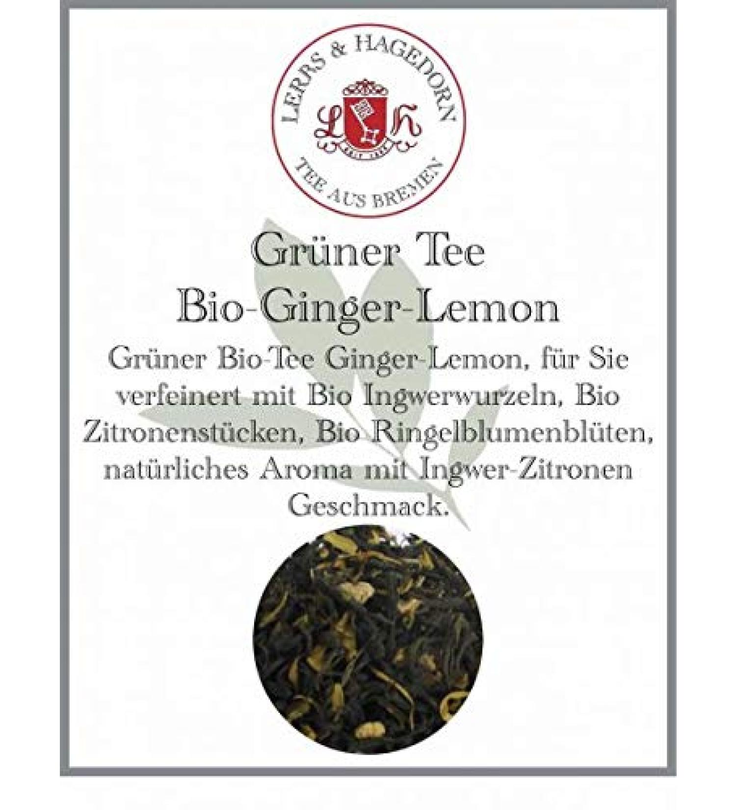  Lerbs & Hagedorn Organic Lime Green Tea 250g - Buy Online on GoSupps.com