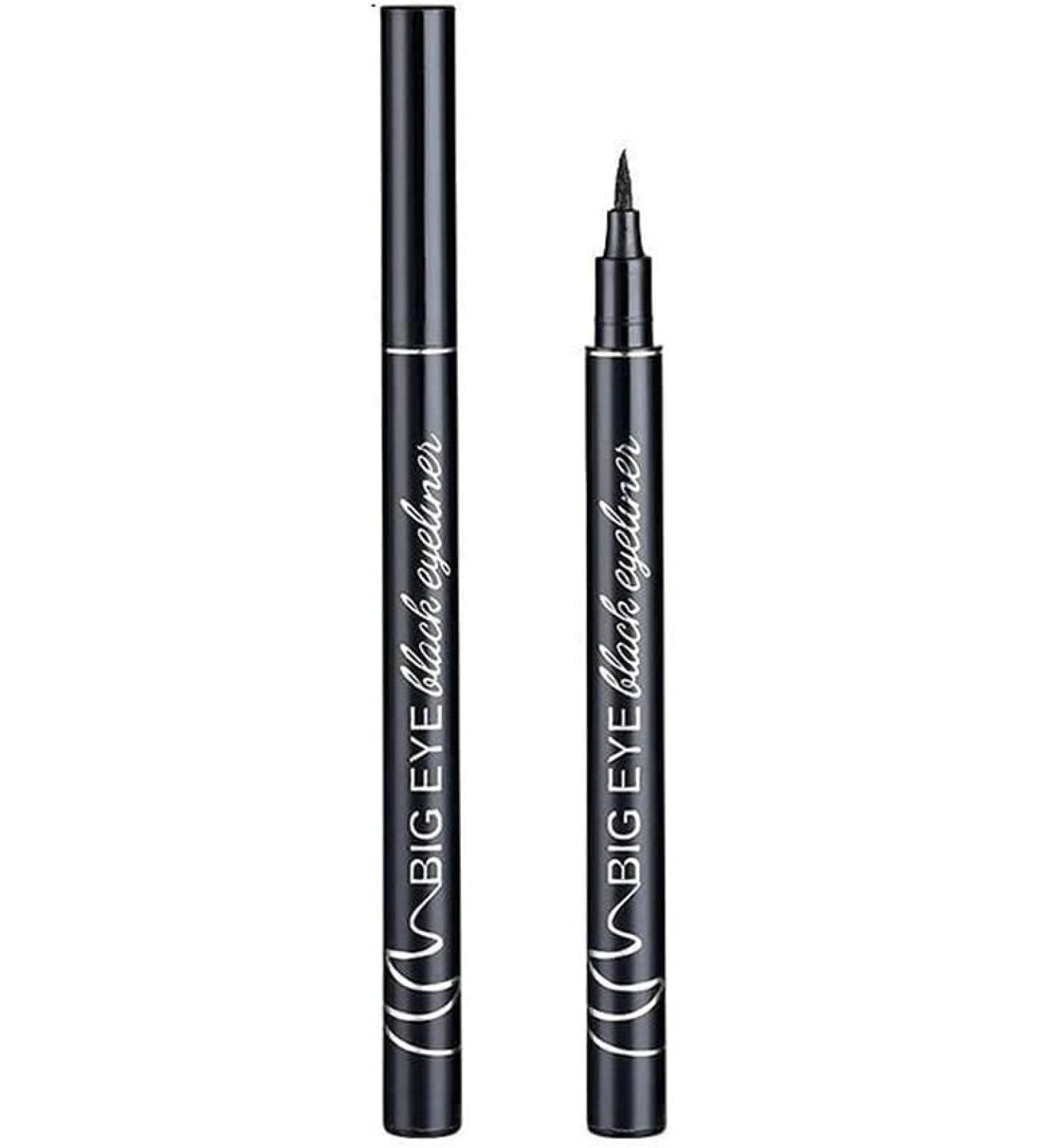 Generic Ink Eye Liner Black Liquid Eyeliner Pen With Felt-Tip Waterproof Long-Lasting Smudge-Proof Eyelin Pens Ultra Precise Fine Tip - Buy Online on GoSupps.com