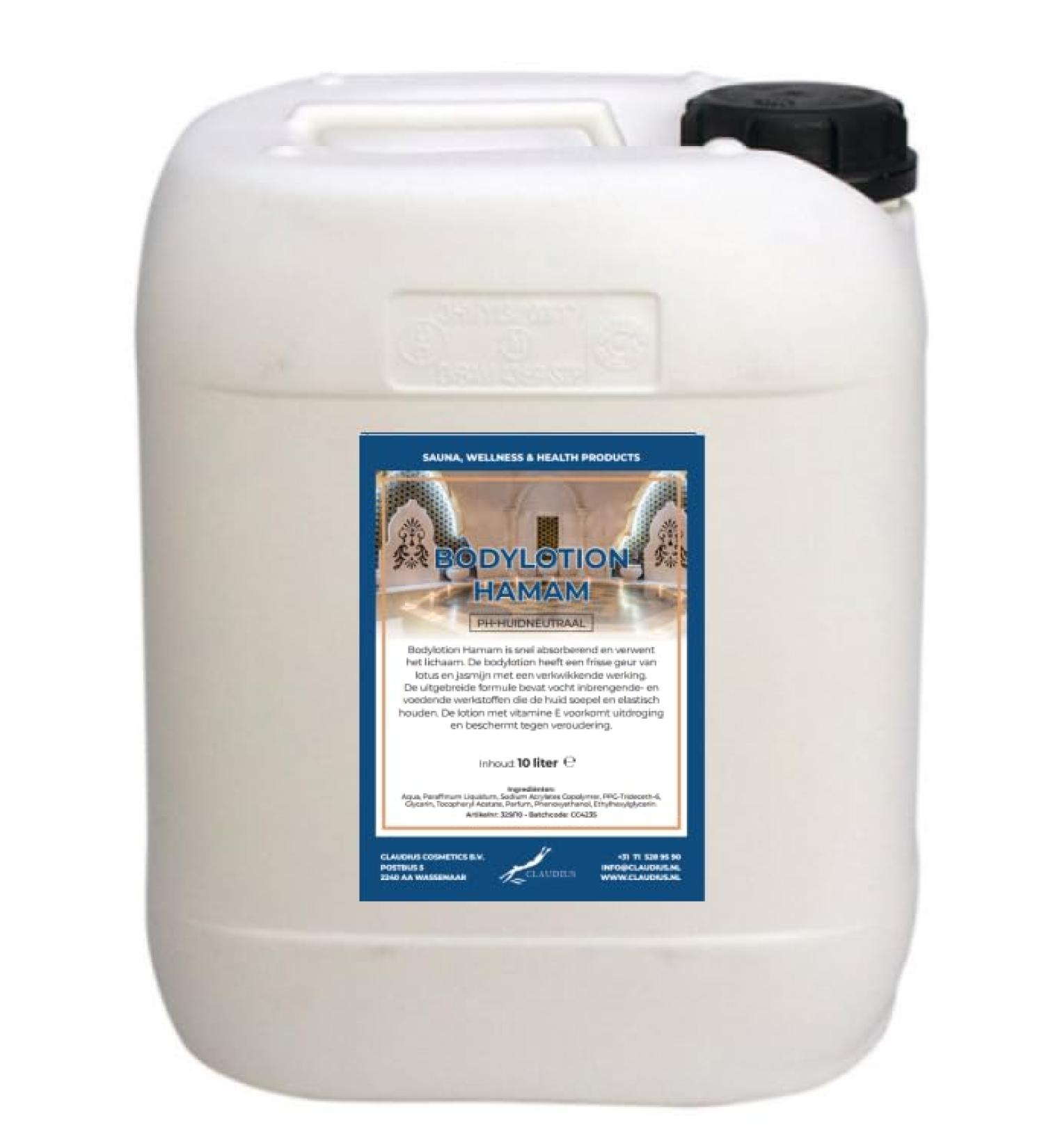Claudius Bodylotion Hamam 10 liter