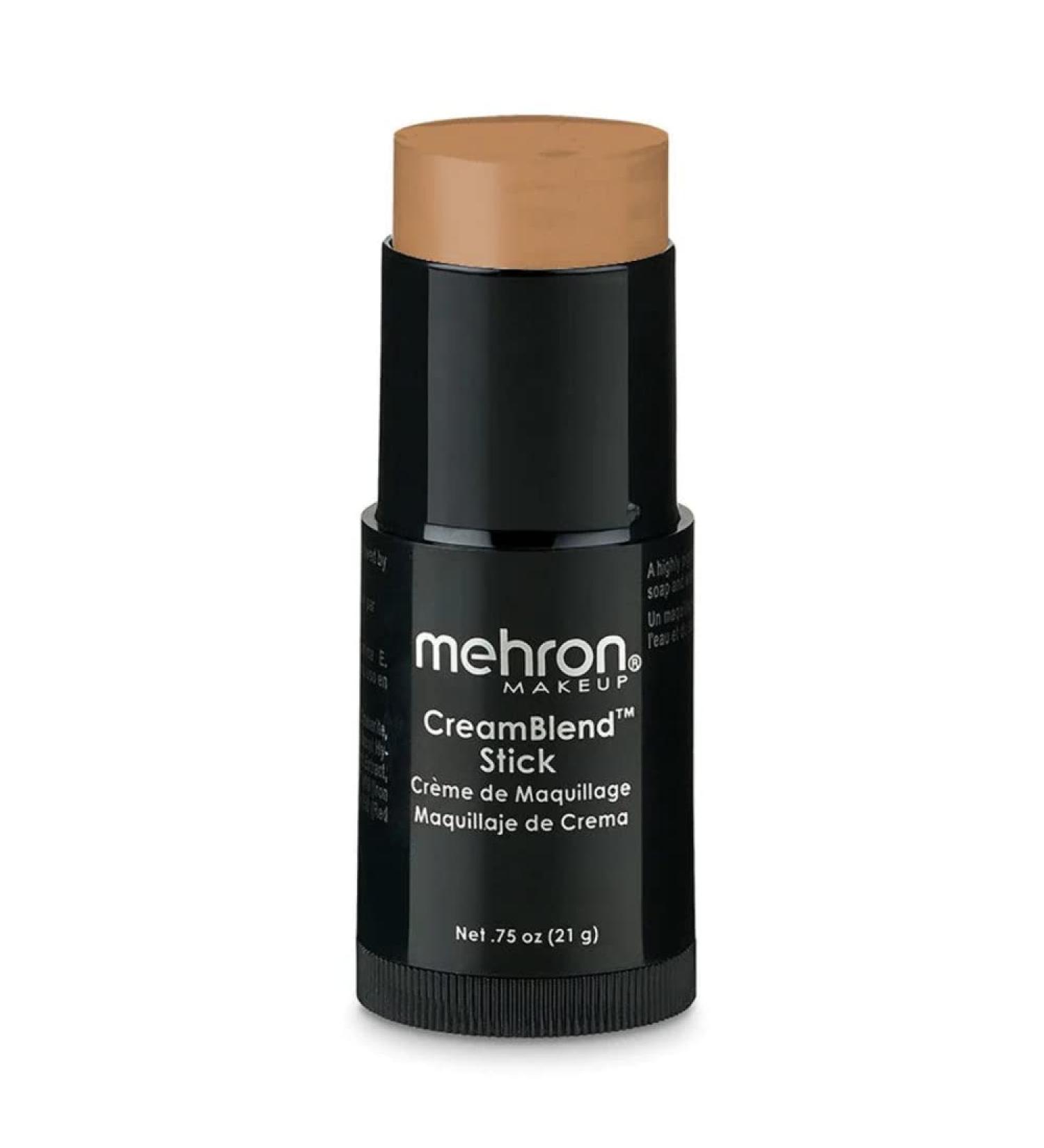 Mehron make-up camblend stick |Face painting body painting and primer creamy make-up |Body color pen (light tan) 21 grams light tan