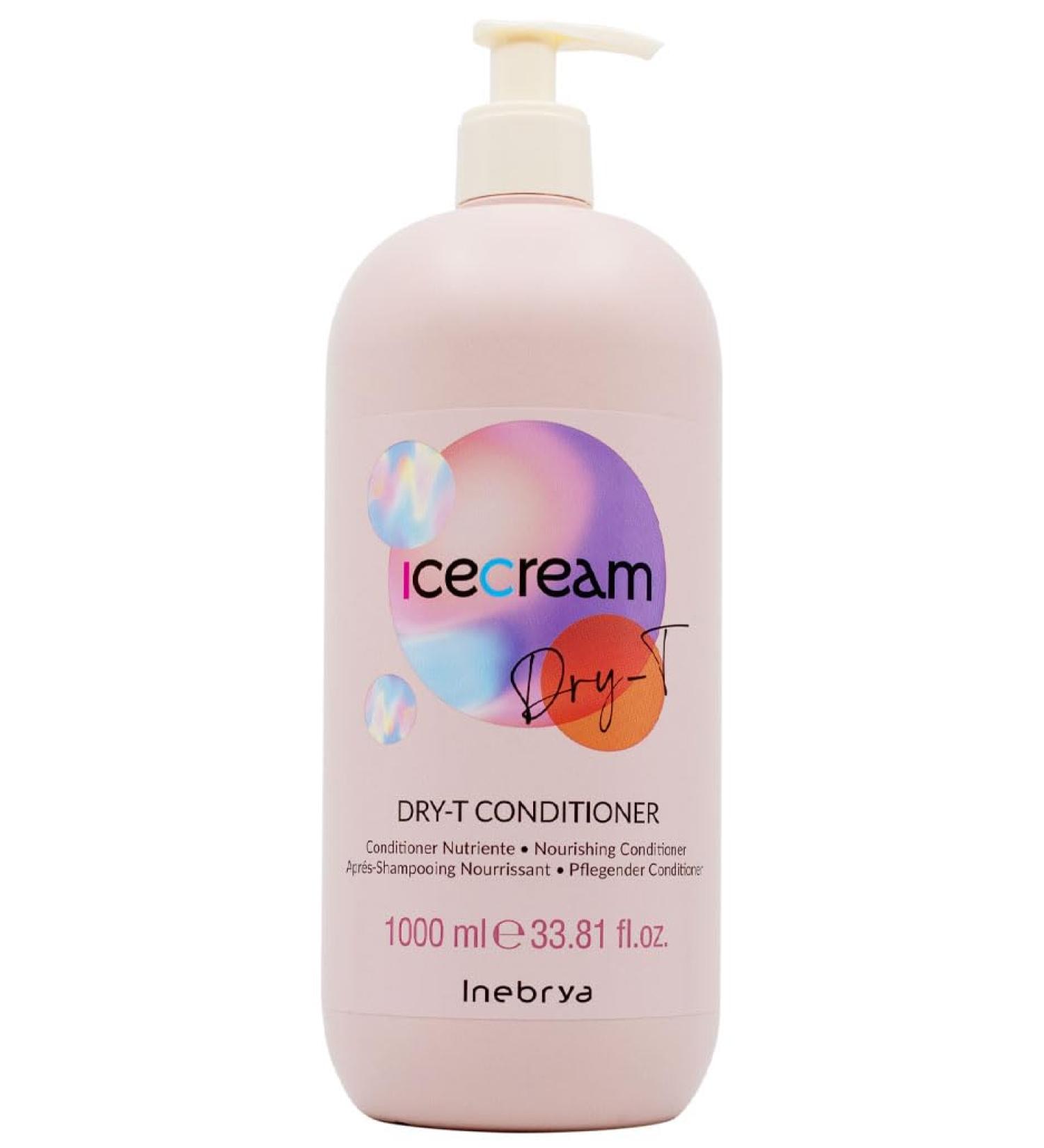 Inebrya Ice Cream Dry-T Conditioner - Conditioner Nutriente 1000ml