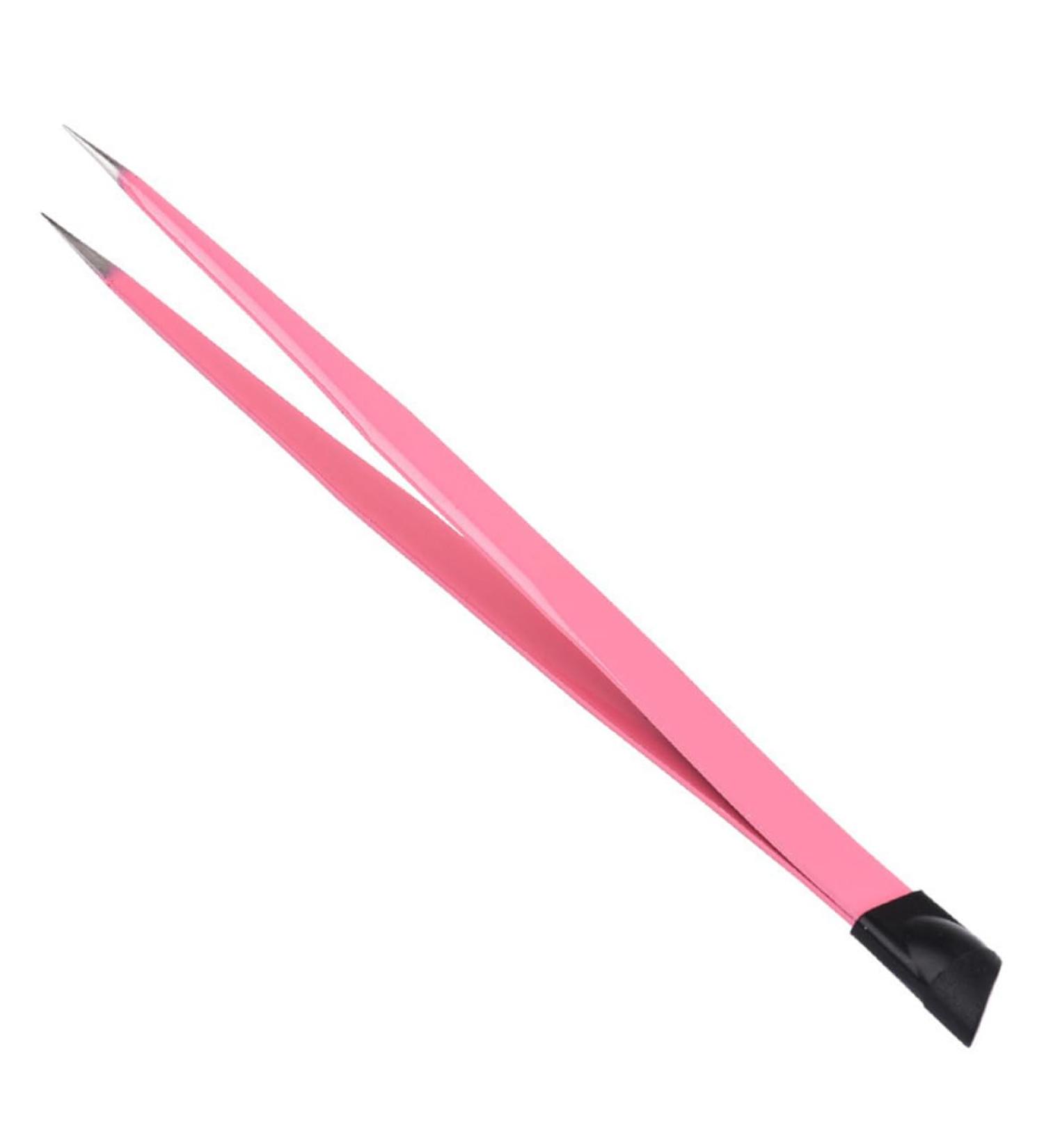 Nail Tweezers Double Sided Nail Art Sticker Silicone Press Rhinestone Picker Nippers Pink Silicone Press Nail Tweezers - Buy Online on GoSupps.com