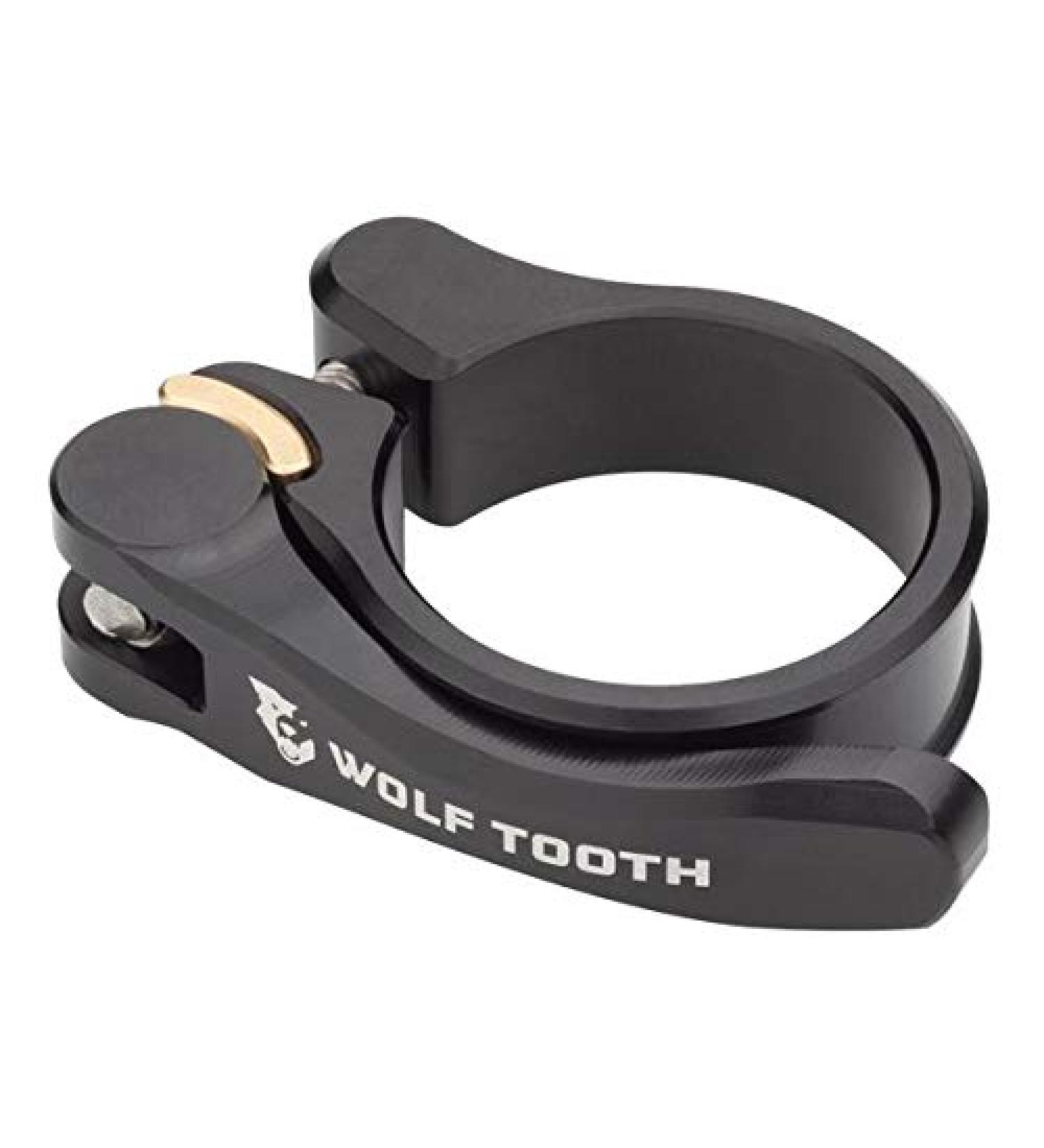 Wolf Tooth QR Seatpost Clamp 31.8mm - Black | Quick Release Design - Buy Online on GoSupps.com