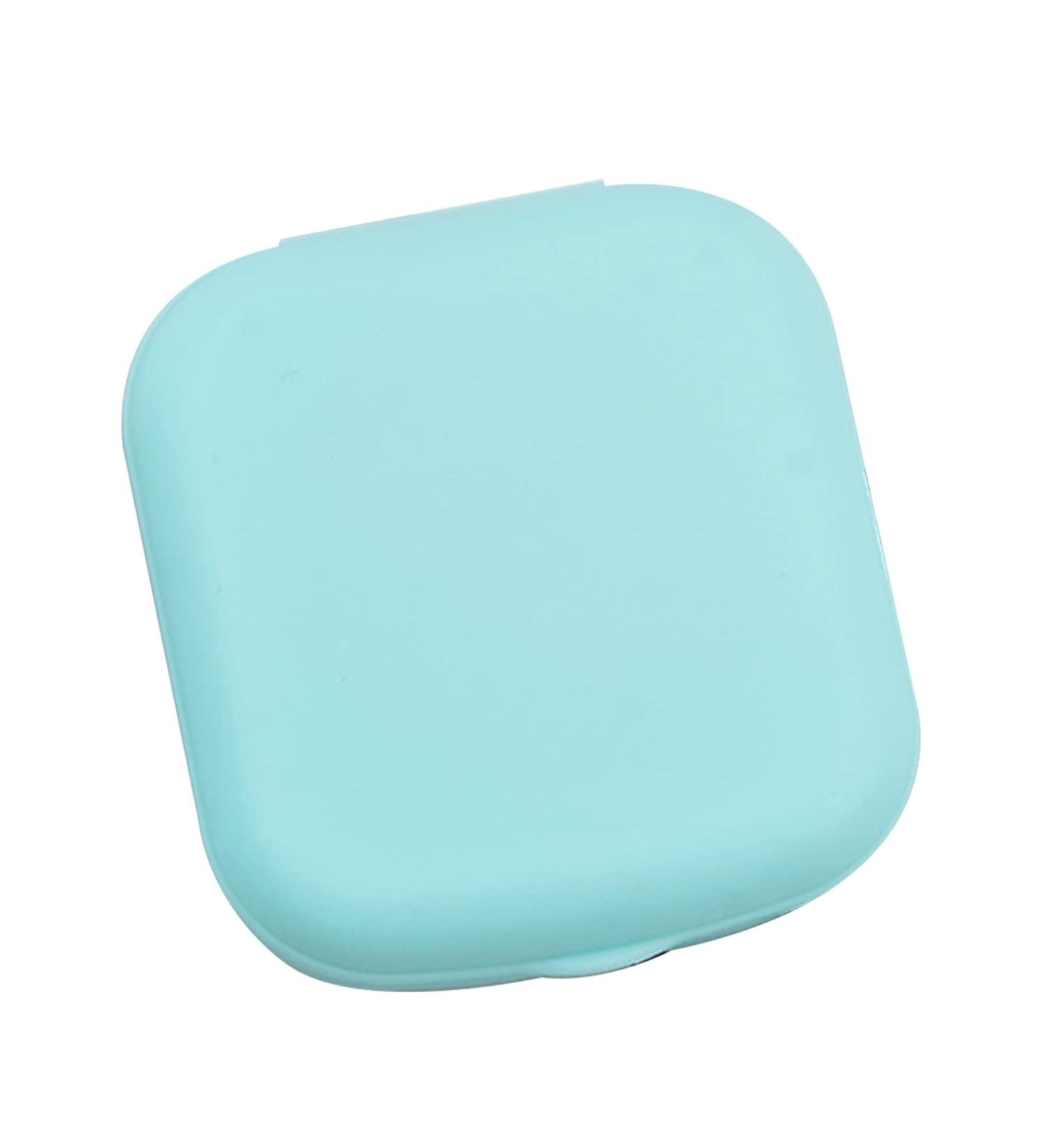 Cometx Candy-Colored Portable Contact Lens Container with Built-In Tweezers Travel-Friendly Care Box for Contacts - Buy Online on GoSupps.com