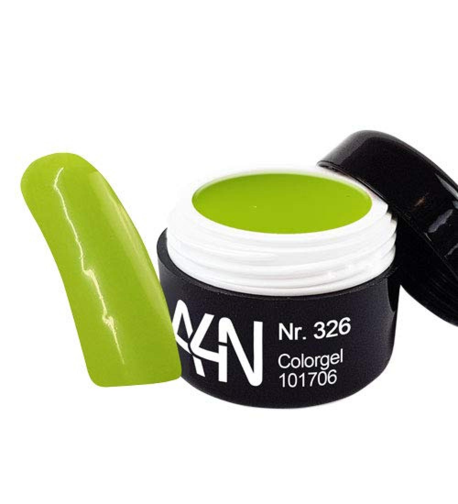 (326 Kiwi) Color gels UV/LED Color Gel trendy colors with high coverage - 5ml color gel