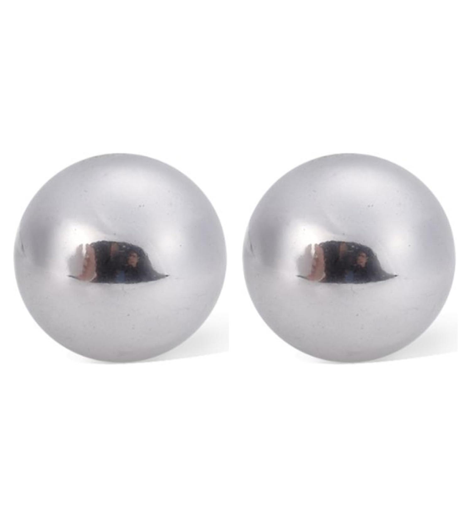 Tovinanna 2-Piece Couple Forearm Handle Strength Balls | Baoding Massage Ball & Gym Fitness Tool | Hand Surface Massage Stress Relief & Wellness - Buy Online on GoSupps.com