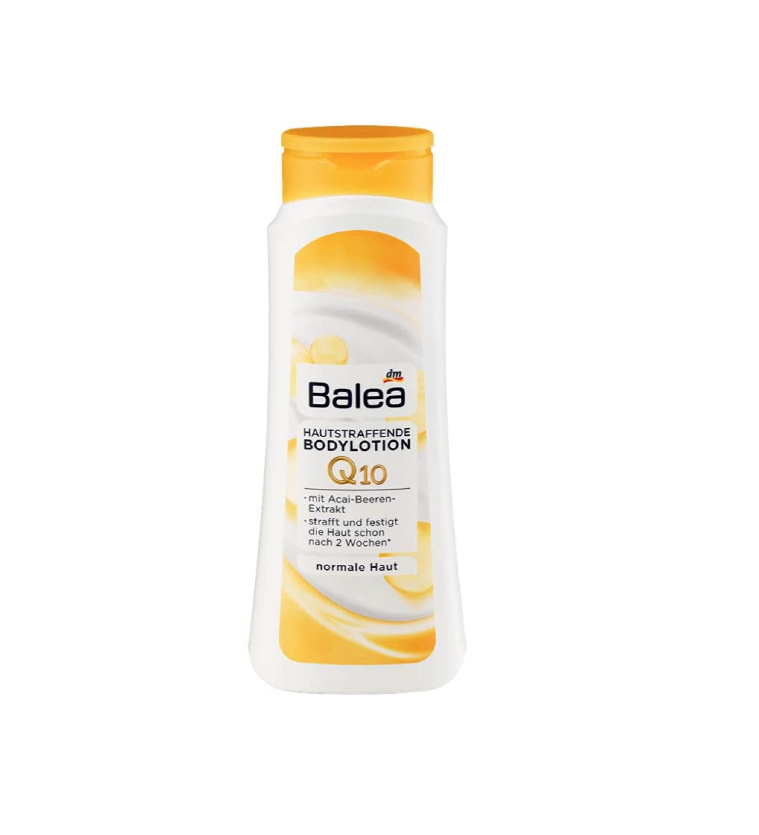 Balea Body Lotion Tightening Q10 400 ml | Firming Moisturizer for All Skin Types | International Shipping Available - Buy Online on GoSupps.com