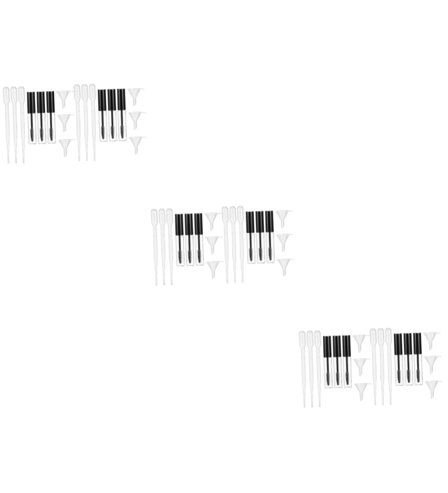 FOMIYES 6 Sets Mascara Tube Leakproof Travel Containers Travel Bottles Empty Mascara Bottle Clear Plastic - Buy Online on GoSupps.com
