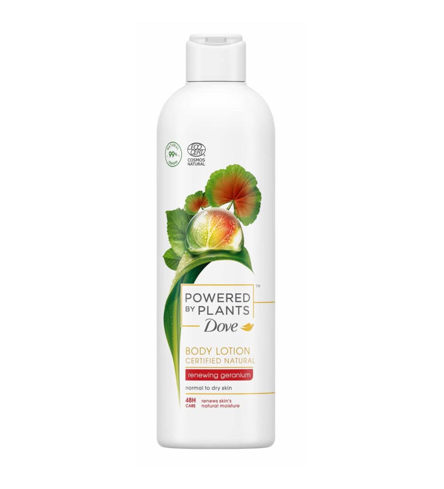 dove body lotion 250ml powered by plants rejuvinating ginger - Buy Online on GoSupps.com