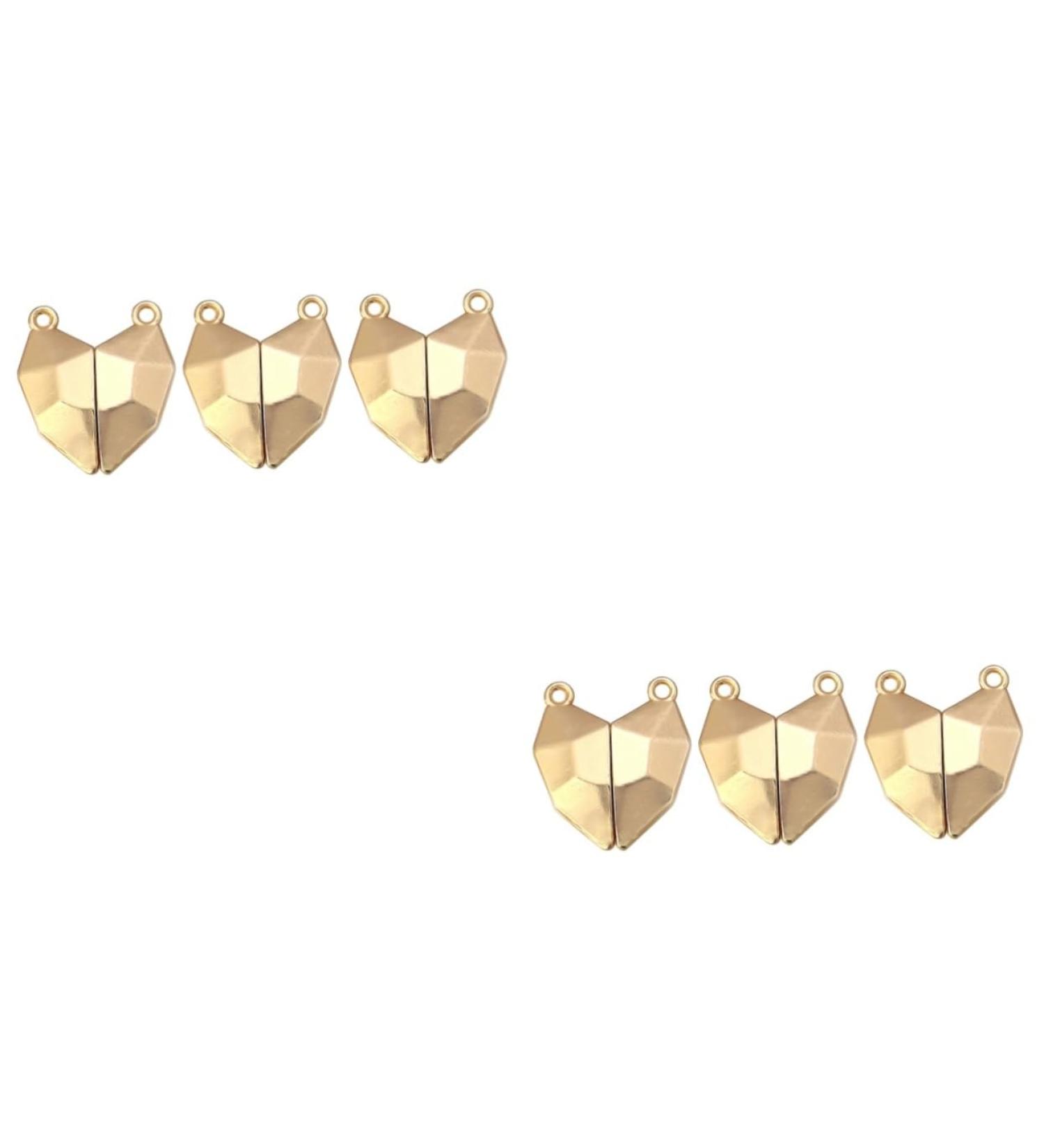 COHEALI 6pcs Heart Magnet Pendant Couple Bracelet - Love Charm Accessories for Him & Her | International Shipping - Buy Online on GoSupps.com