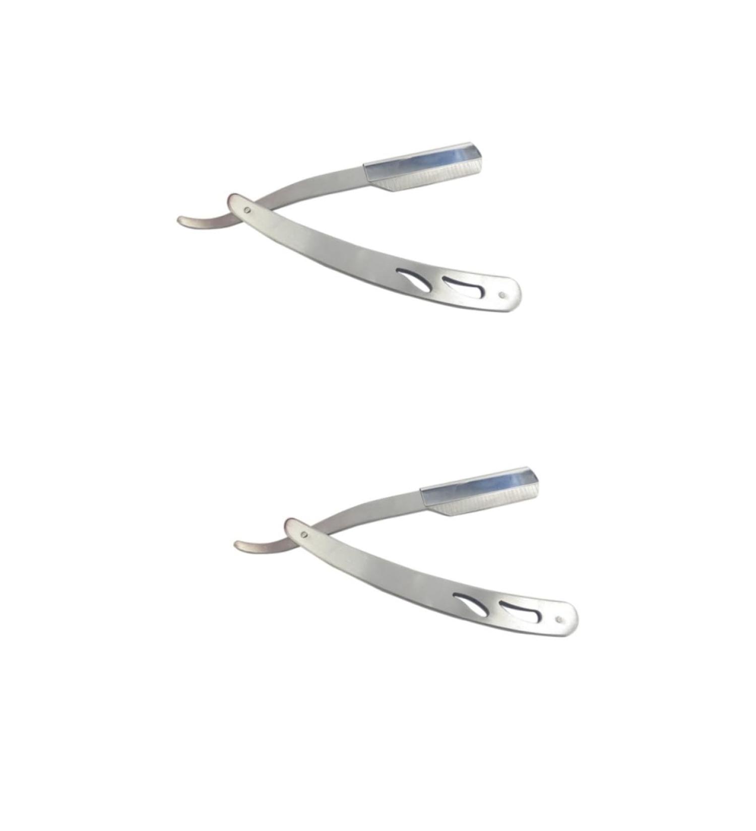 Buy Beavorty 2pcs Razor Stainless Steel Manual Edge for Precision Shaving - International Shipping Available - Buy Online on GoSupps.com