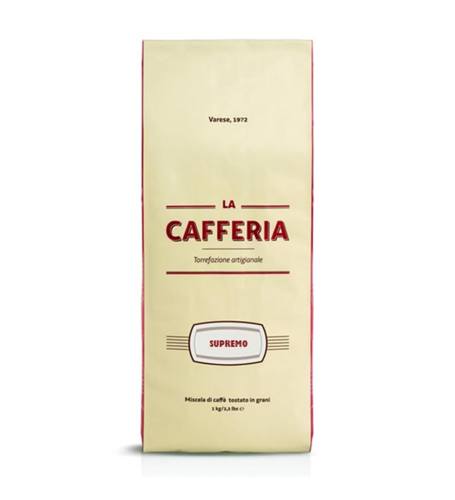 La Cafferia | SUPREMO Premium Coffee Beans 1000 gr - Buy Online on GoSupps.com