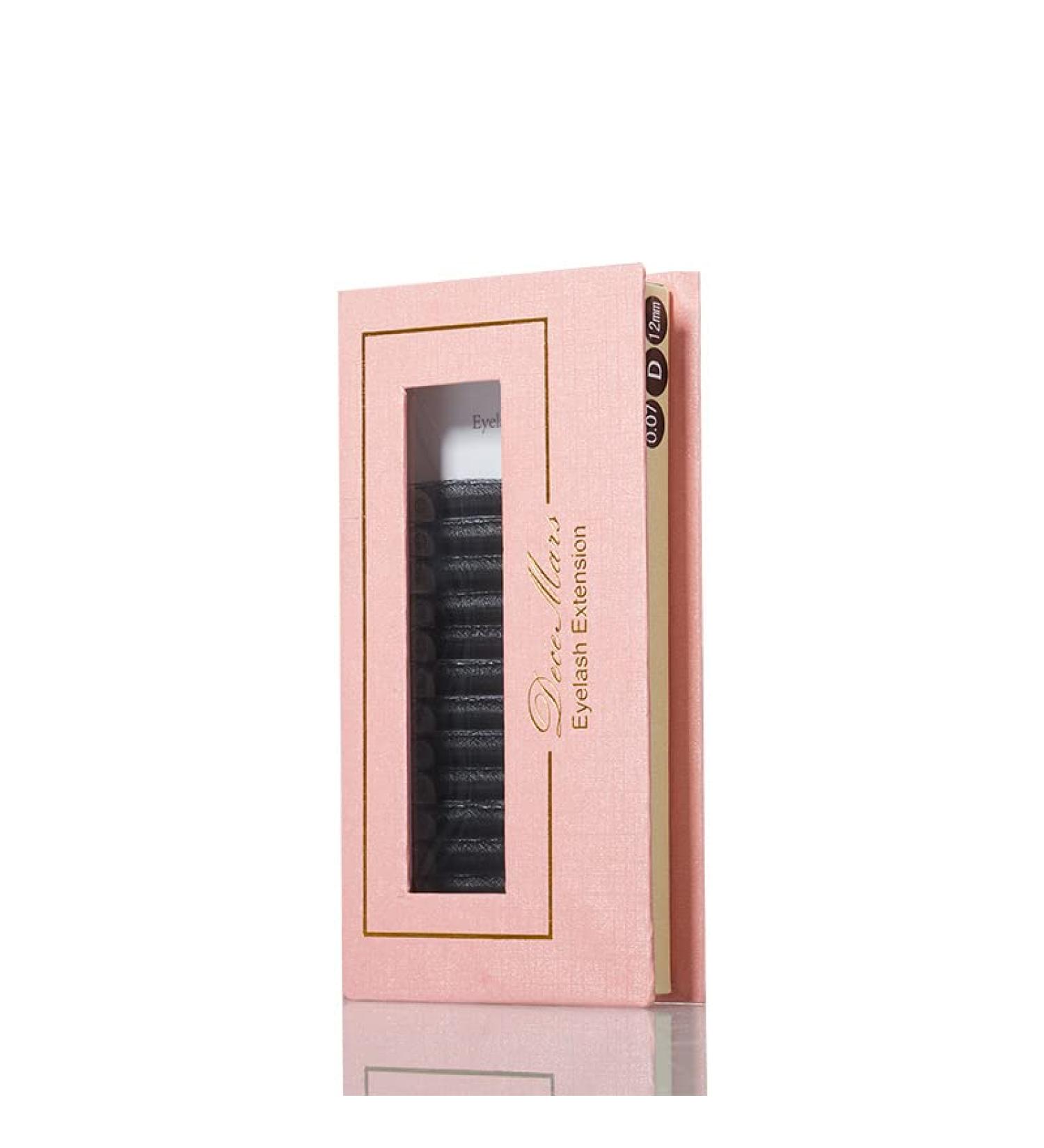 DeceMars 4D W Shaped Eyelash Extension 8-15 MIX Black-C-0.07 - Buy Online on GoSupps.com