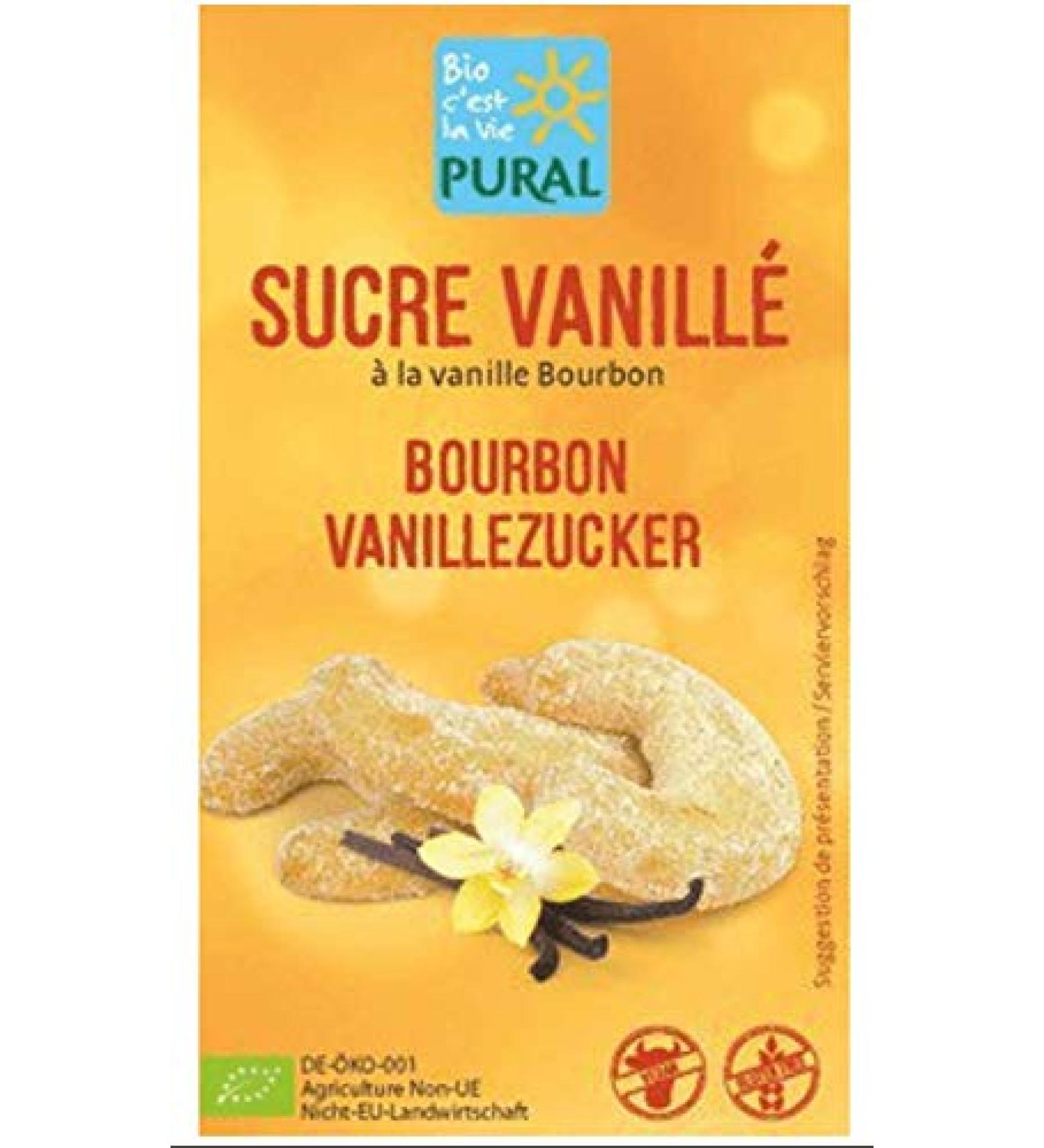 PURALIMENT - GLUTEN FREE VANILLA SUGAR 5X8G