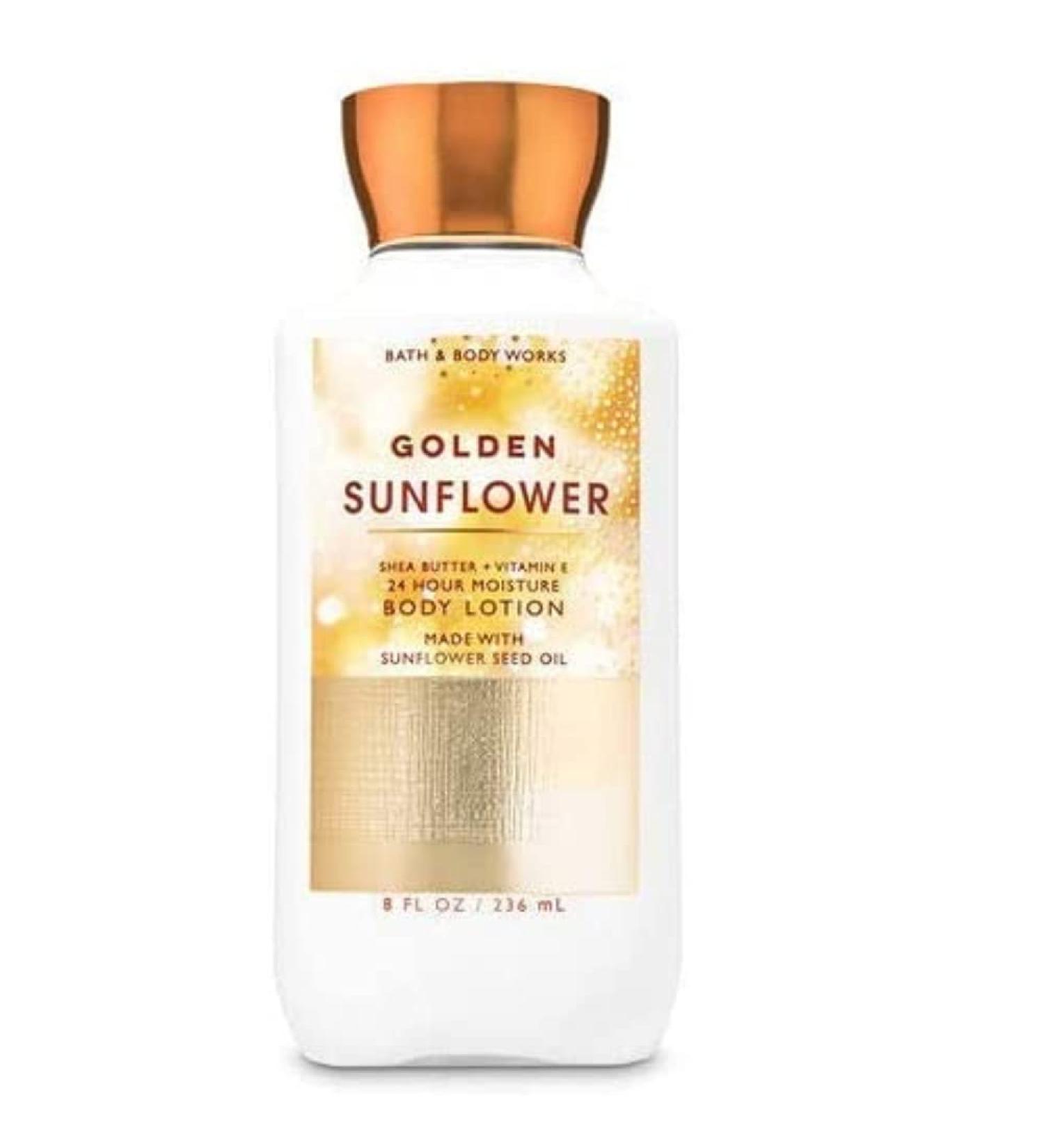 Bath and Body Works Golden Sunflower Body Lotion 8oz - Summer 2020 Full Size - Buy Online on GoSupps.com