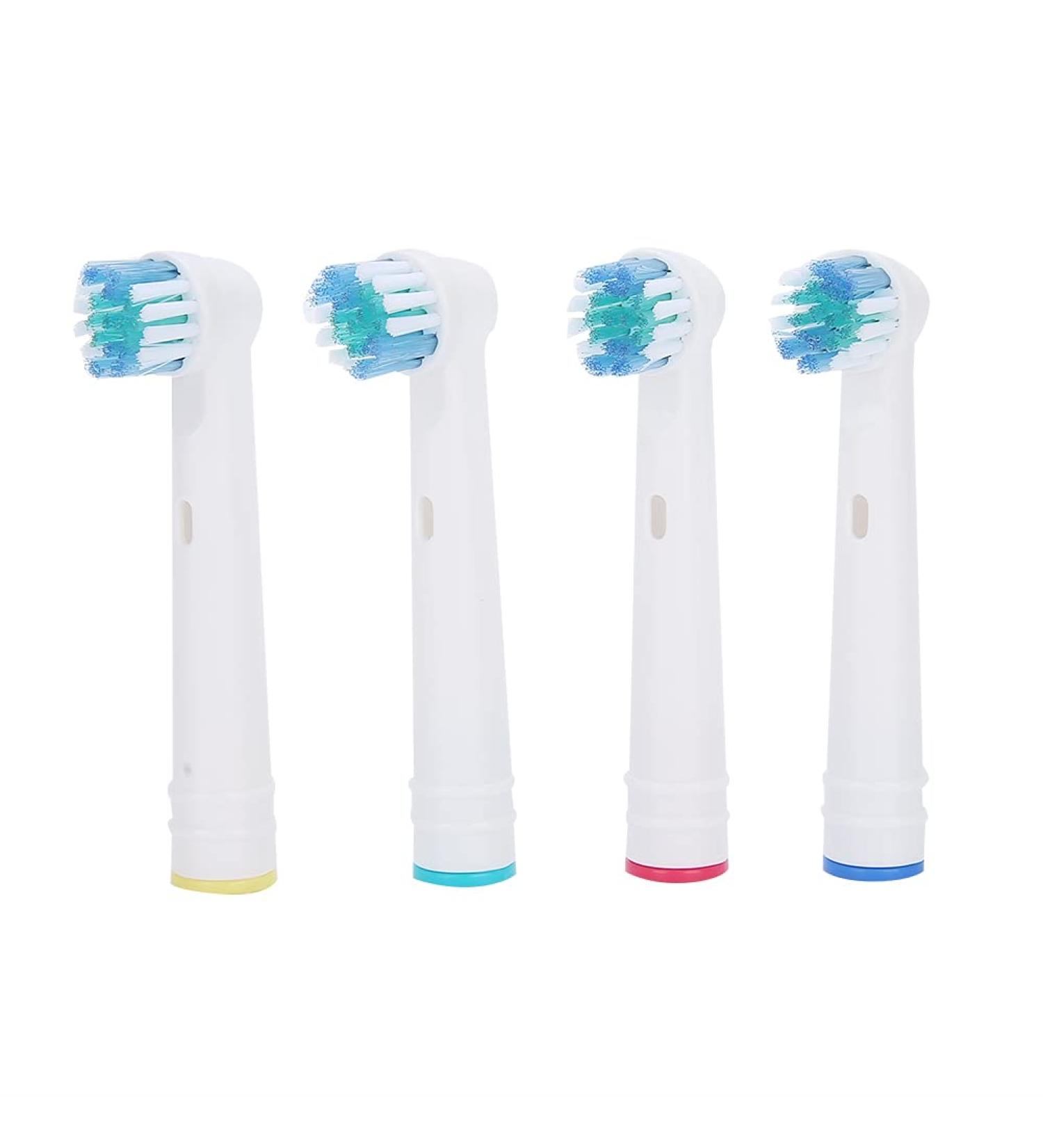 Verdant Touch Electric Toothbrush Replacement Heads - 4 Interchangeable Sound Toothbrush Accessories for Optimal Oral Care - Buy Online on GoSupps.com