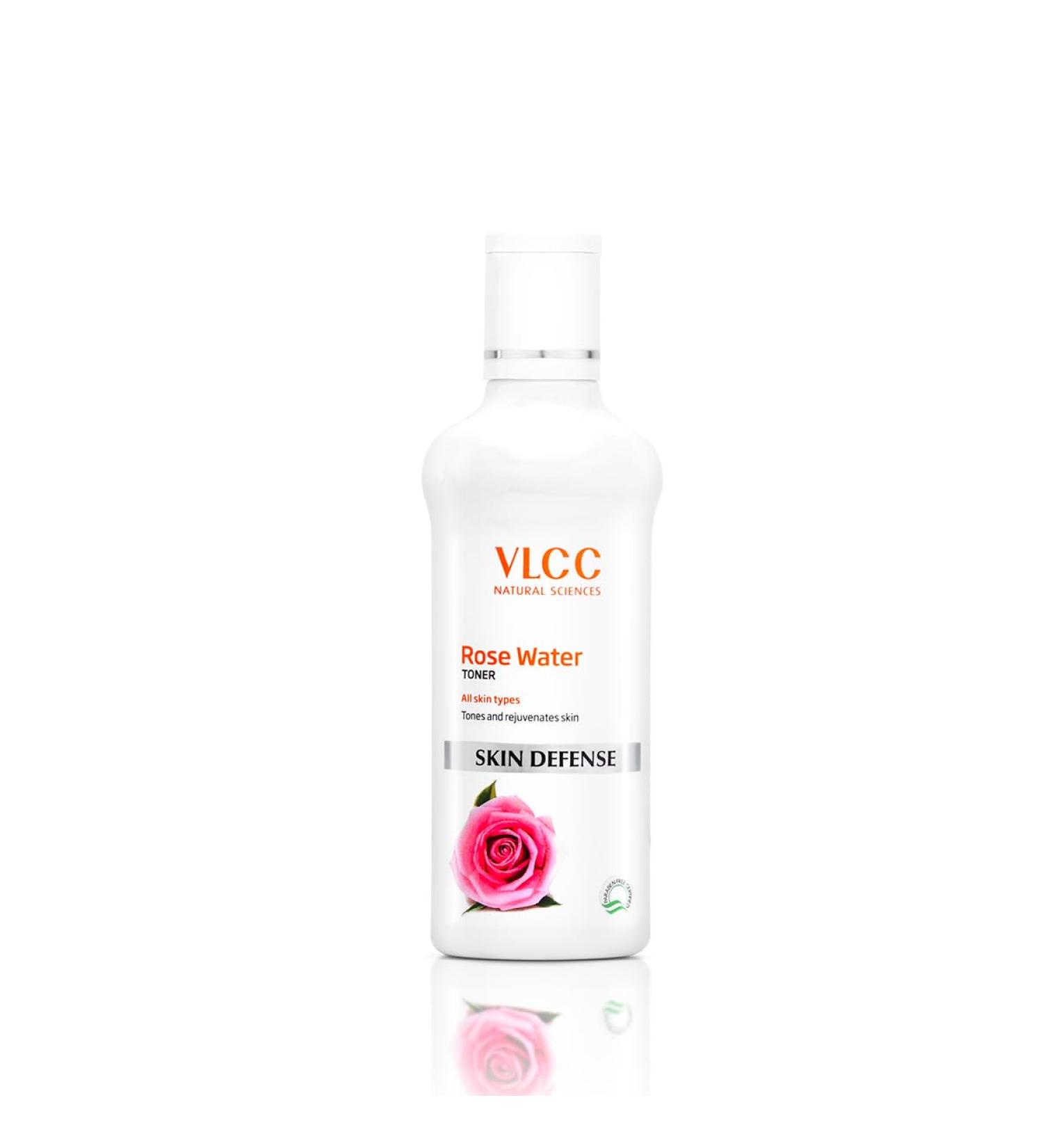 Buy VLCC Rose Water Toner 100ml | Hydrating & Refreshing Skin | International Shipping Available - Buy Online on GoSupps.com