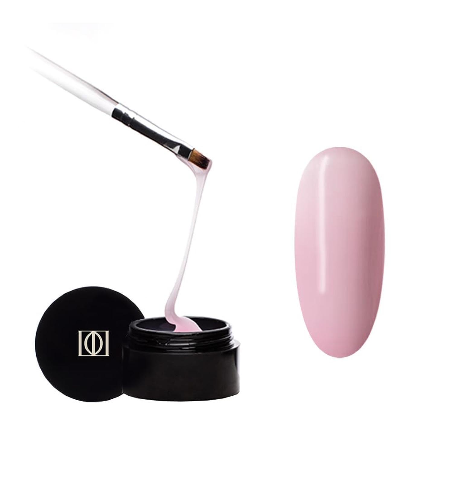 Didier Lab - Premium Milky Pink Solid Builder Gel for Nails - Hard Gel Builder for Extension - Nail Strengthener - LED UV Builder Gel for Nails - Split Nail Repair - Nail Hardener Gel - 50 ml 50 ml (Pack of 1) Milky Pink - Buy Online on GoSupps.com