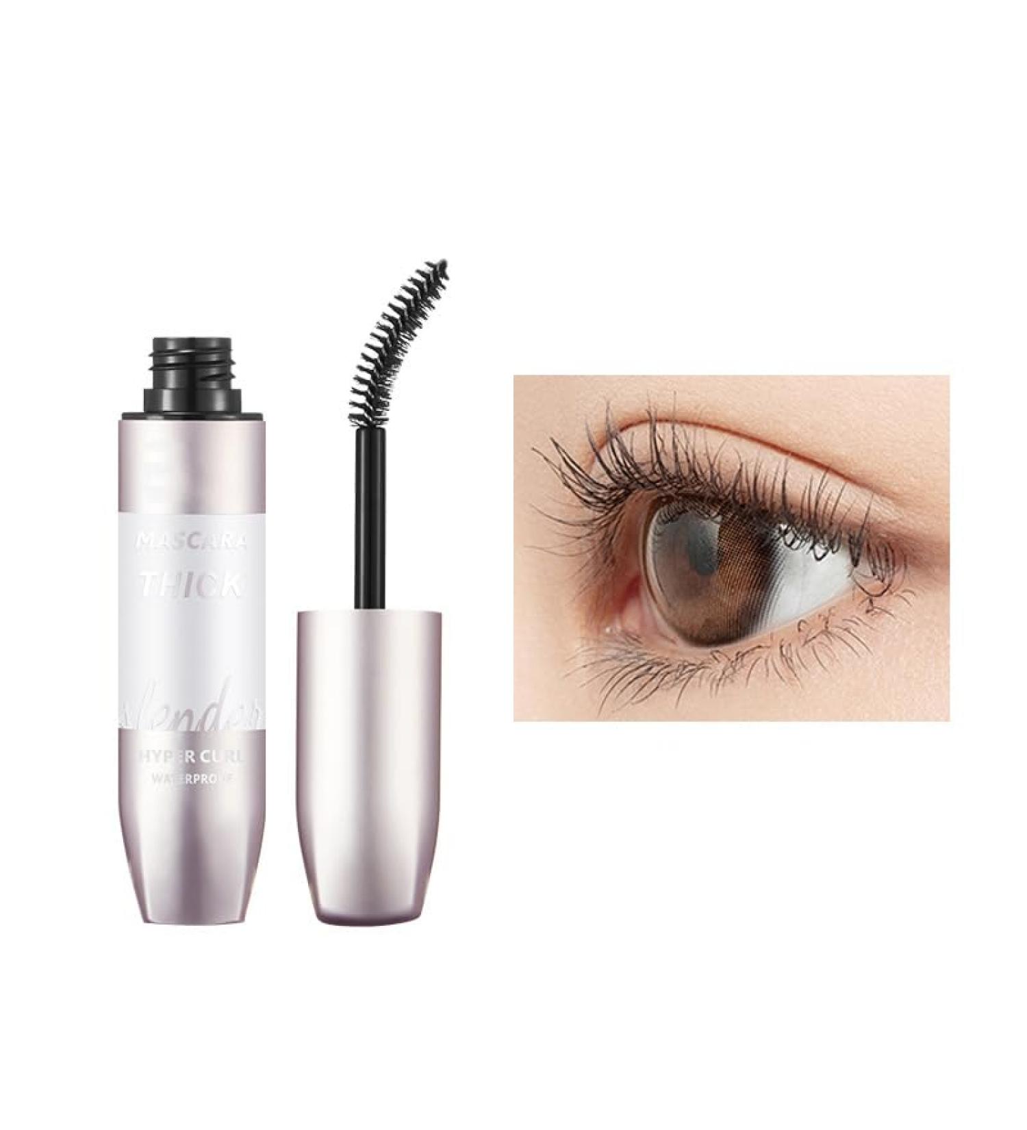 Mascara - Volume Curl & Smudge Mascara Volume Lasting & Natural (schwarz) - Buy Online on GoSupps.com