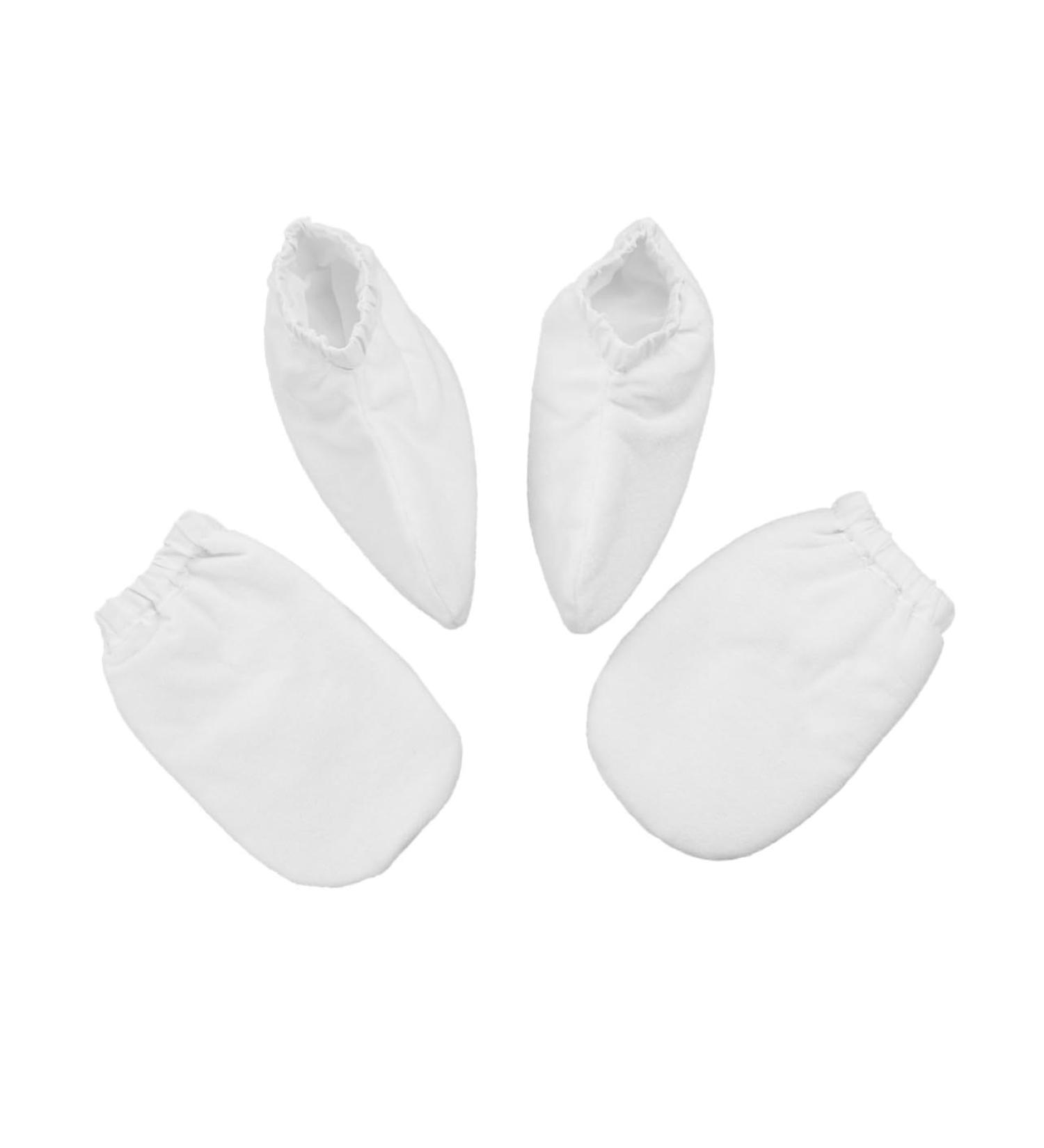 Ipetboom Warming Gloves 2 Pairs Take a Bath Insulation Cotton White Warm Gloves - Buy Online on GoSupps.com