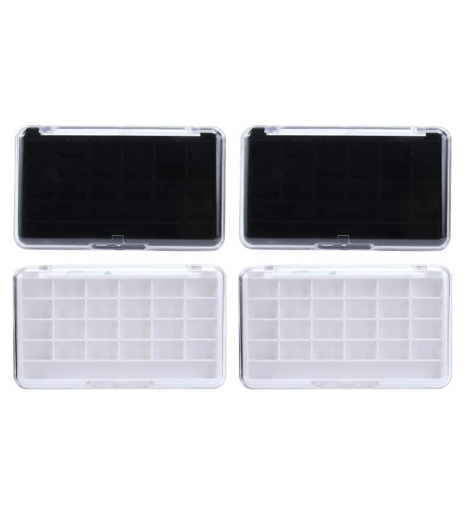 Buy Lurrose 4 Series Empty Eyeshadow Box - Plastic Makeup Organizer & Storage Container for Eyeshadow Powder - Ideal Travel Palette - Buy Online on GoSupps.com