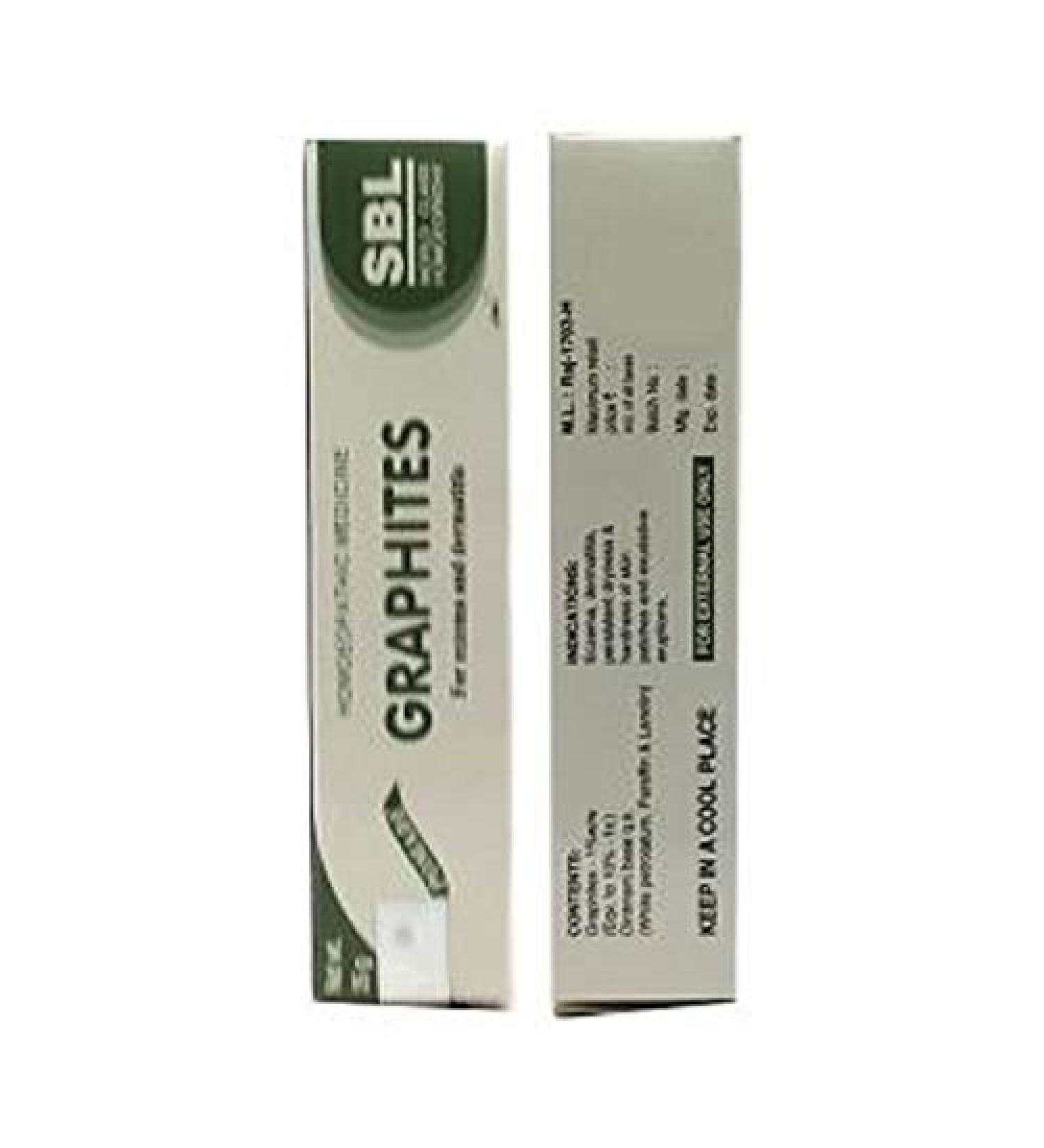 SBL Homeopathic Graphites Ointment (25g) Useful in Eczema (Wet and Dry) Dermatitis