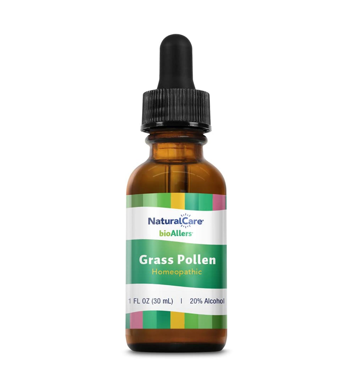 Grass Pollen Natural Care 1 oz Liquid - All-Natural Relief for Allergies - Buy Online on GoSupps.com