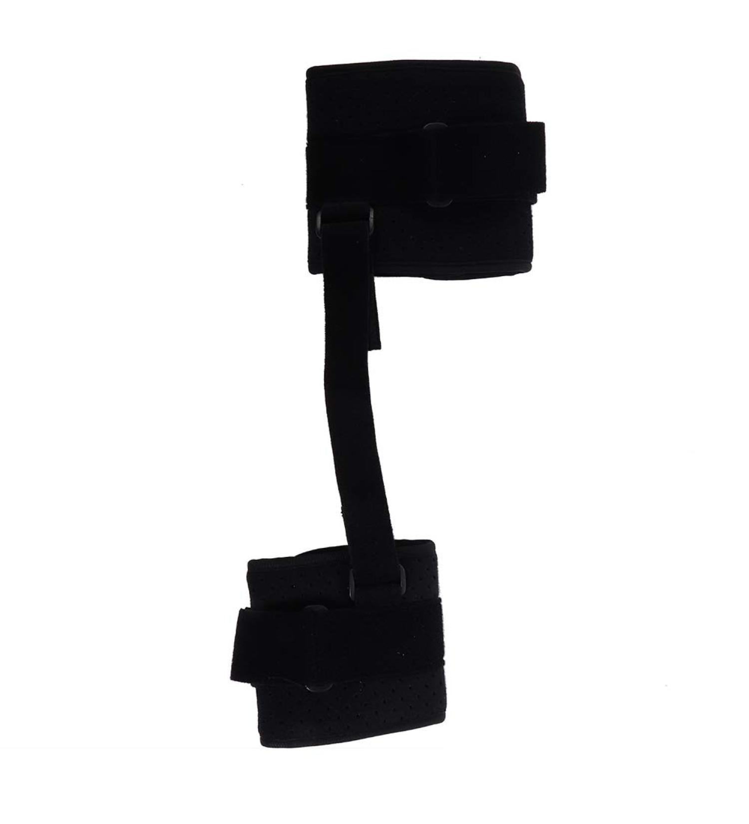 ZJchao Foot Drop Ankle Orthotic Support Brace - Leg & Foot Fixing Strap for Fracture Sprain Injury - Adjustable Black Splint - International Shipping - Buy Online on GoSupps.com