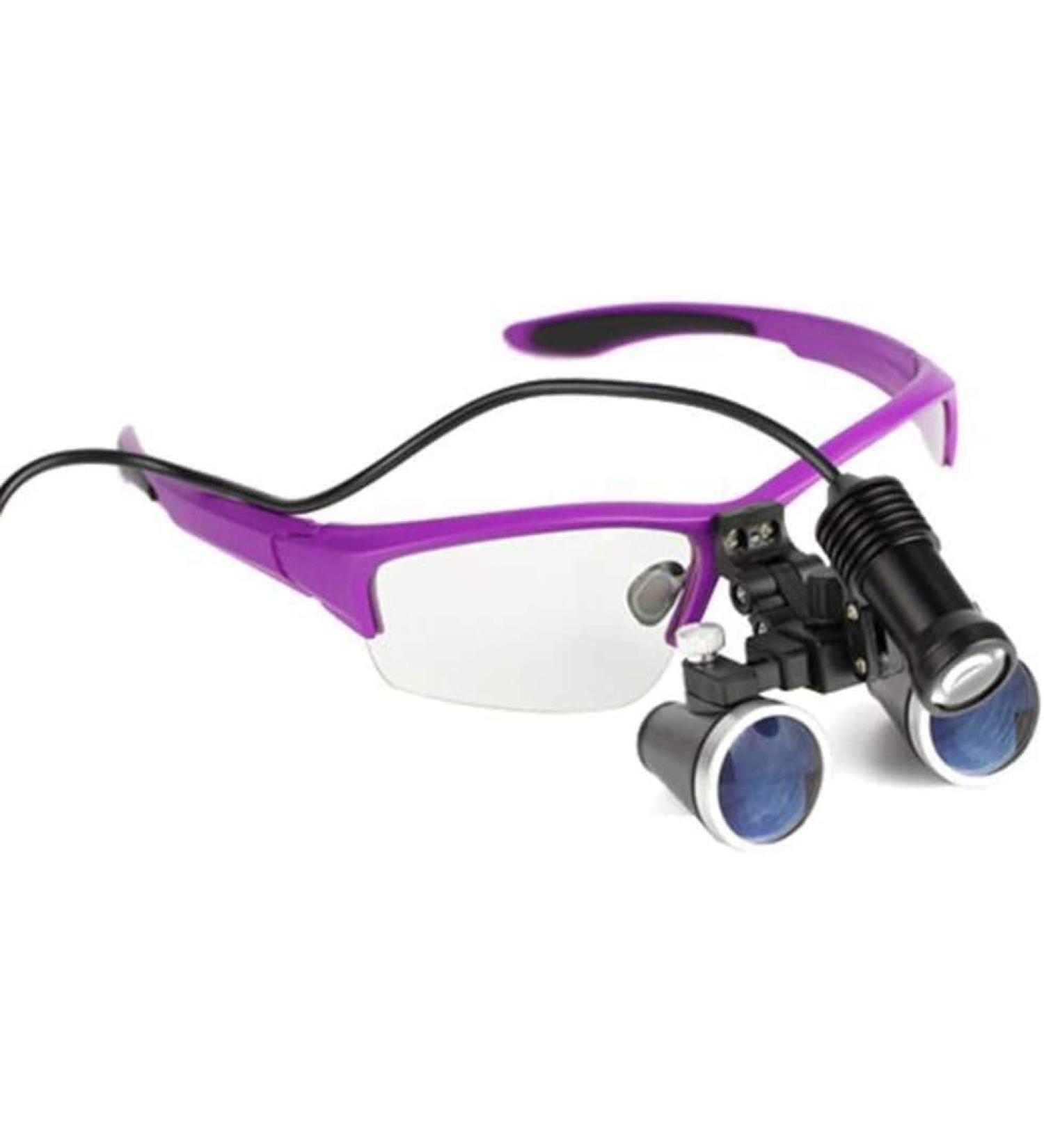 Magnifier 3.5X 420mm Dental Surgery Magnifying Glass Binocular Loupe handsfree Headband Magnifier with Led Headlights with Handy Carry Case for Hobby Electricians Jewelers - Buy Online on GoSupps.com