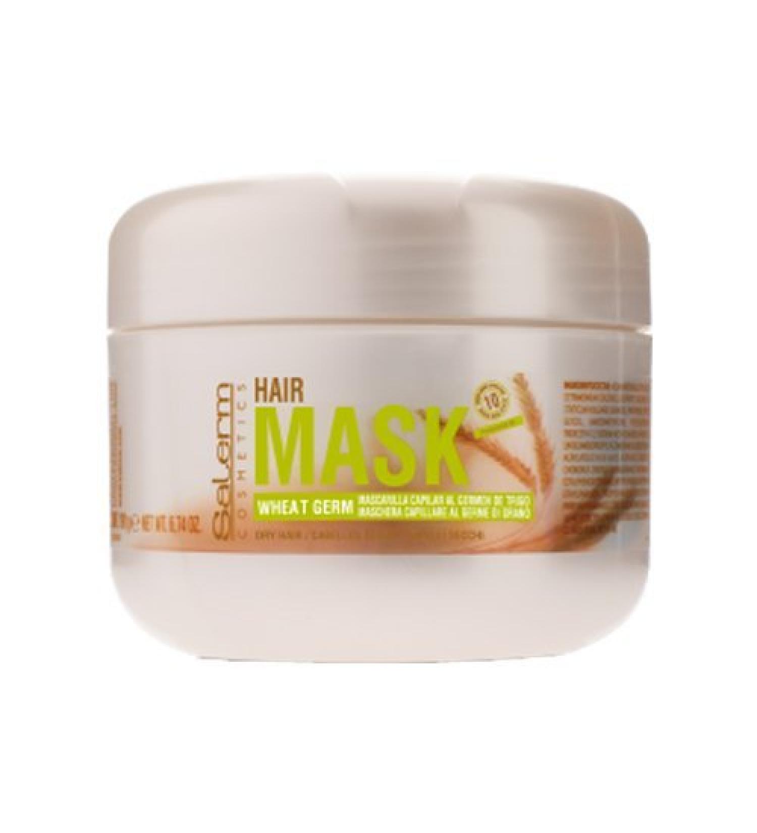 Salerm Capillary Mask Wheat Germ 200 ml / 191 g / 6.74 Oz for Dry Hair 6.74 Ounce (Pack of 1)