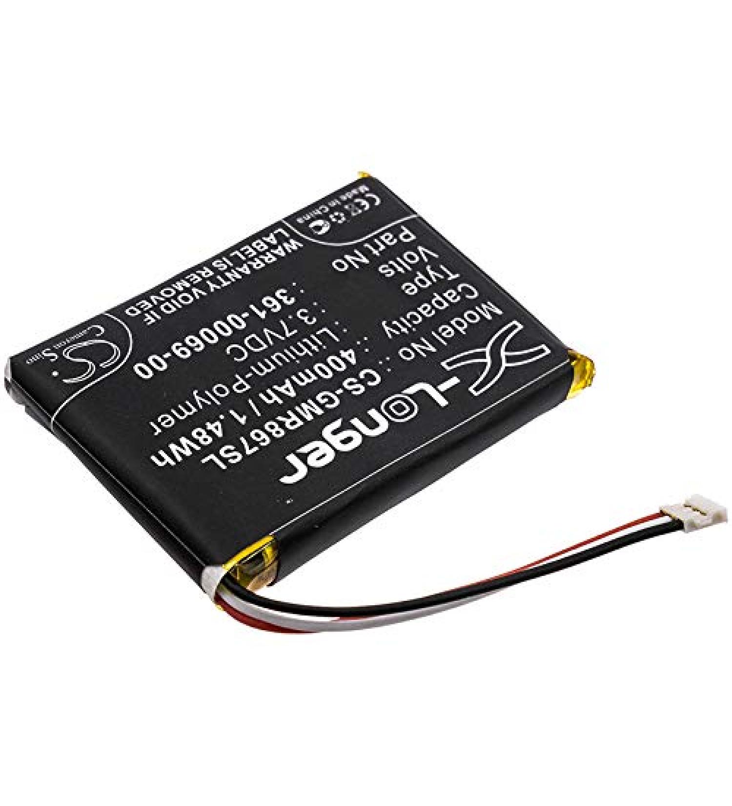 Replacement Battery for Garmin Barklimiter & Delta Collars | 400mAh 3.7V | Compatible GAB102 GAD109 Varia RDU - Buy Online on GoSupps.com