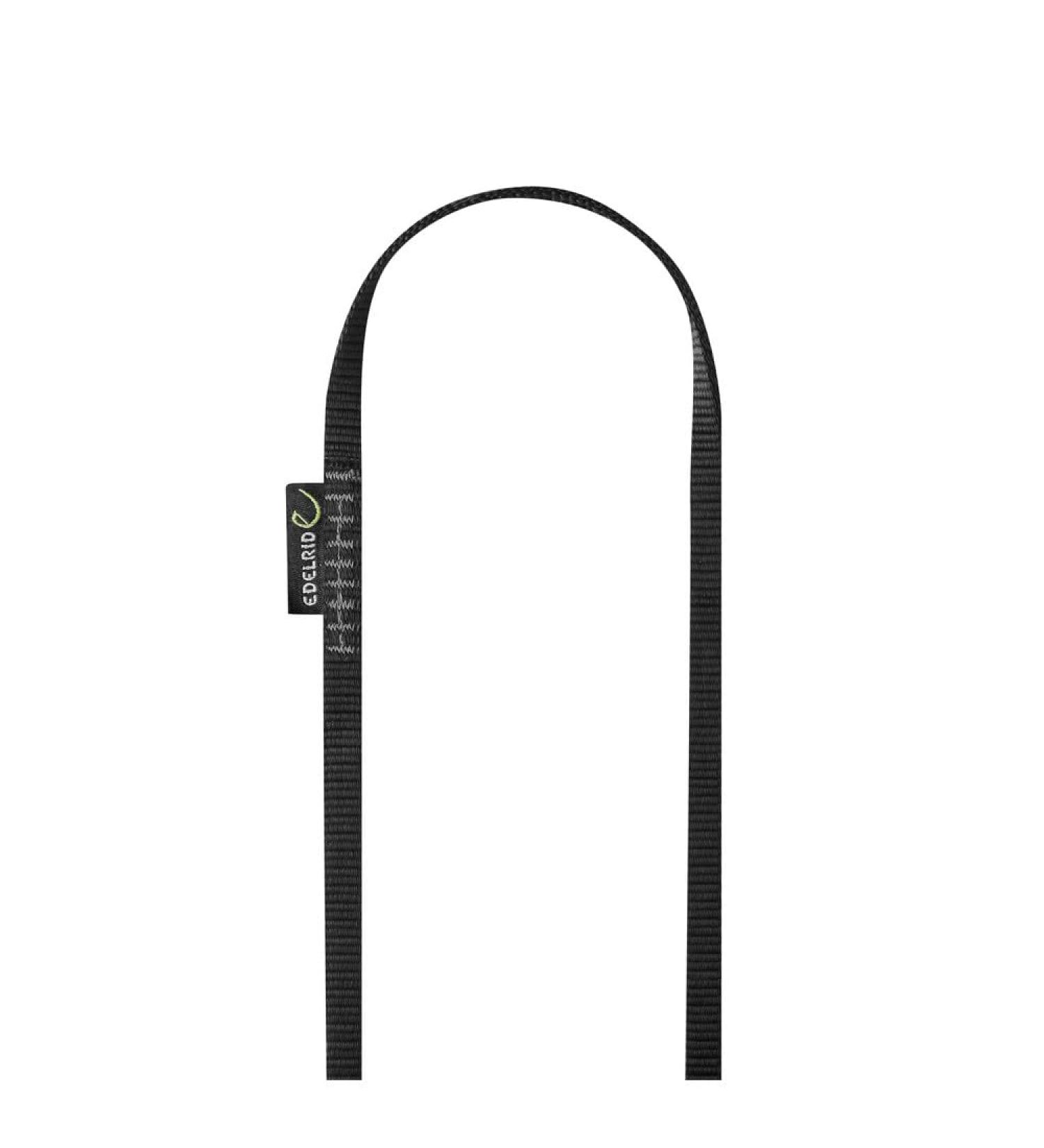 Edelrid webbing sling RAL 9011 black 60 cm 12 mm 739190600172