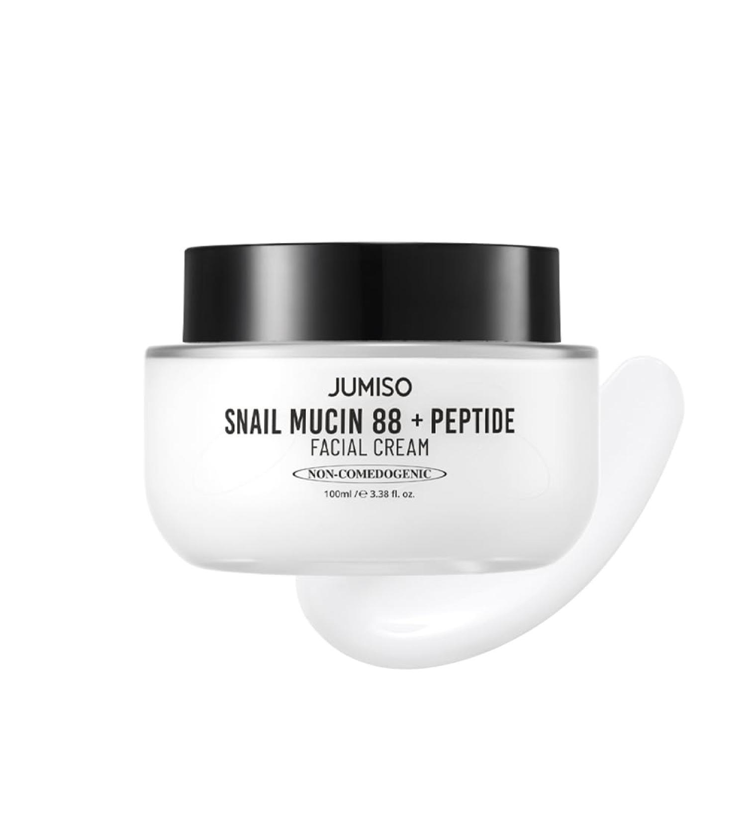 JUMISO Snail Mucin 88 + Peptide Cream 100ml | Kbeauty for Sensitive Skin Acne Relief & Oil Control - Buy Online on GoSupps.com