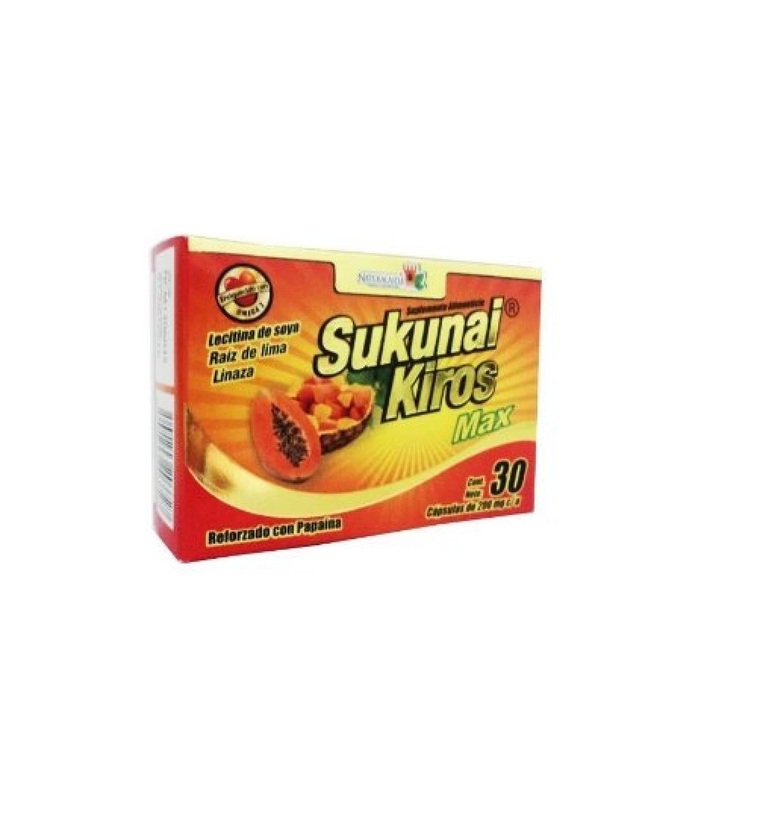 Sukunai Kiros Max | Reinforced with Papain, Bromelain & Omega 3-6-9 - Buy Online on GoSupps.com