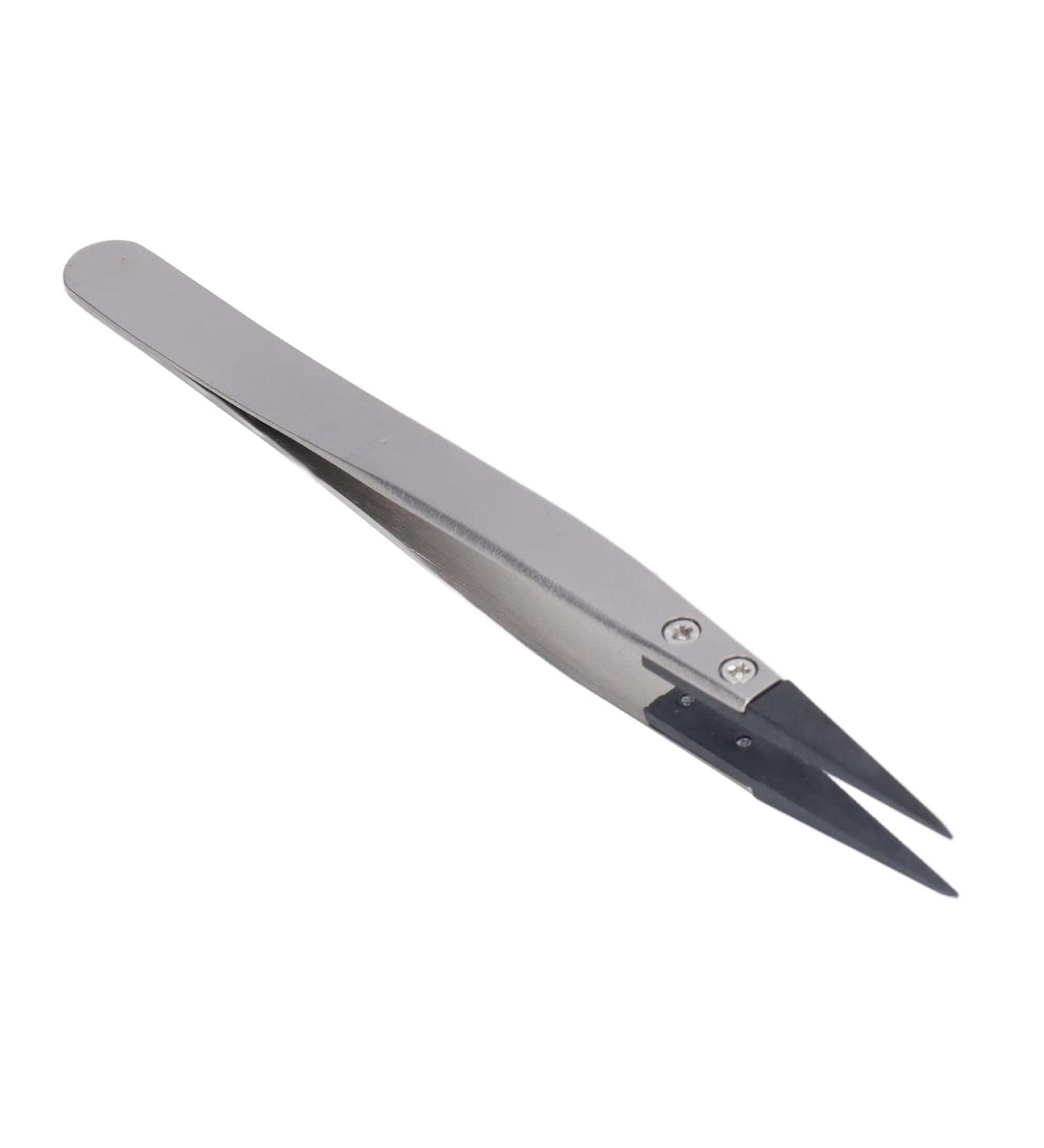 High-Quality Plastic & Stainless Steel Tweezers | Carbon Fiber Design for Aerospace & Microelectronics - Buy Online on GoSupps.com