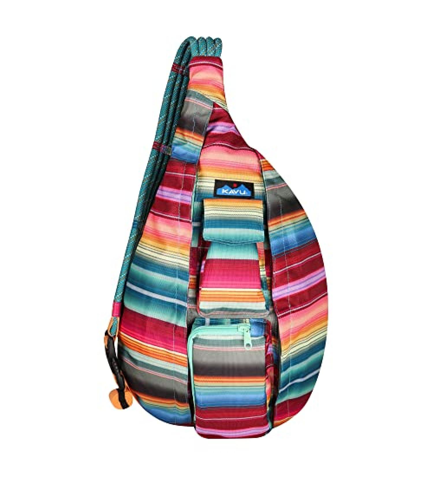 KAVU Rope Sling Crossbody Bag - Compact Lightweight, Color Run | One Size - Buy Online on GoSupps.com