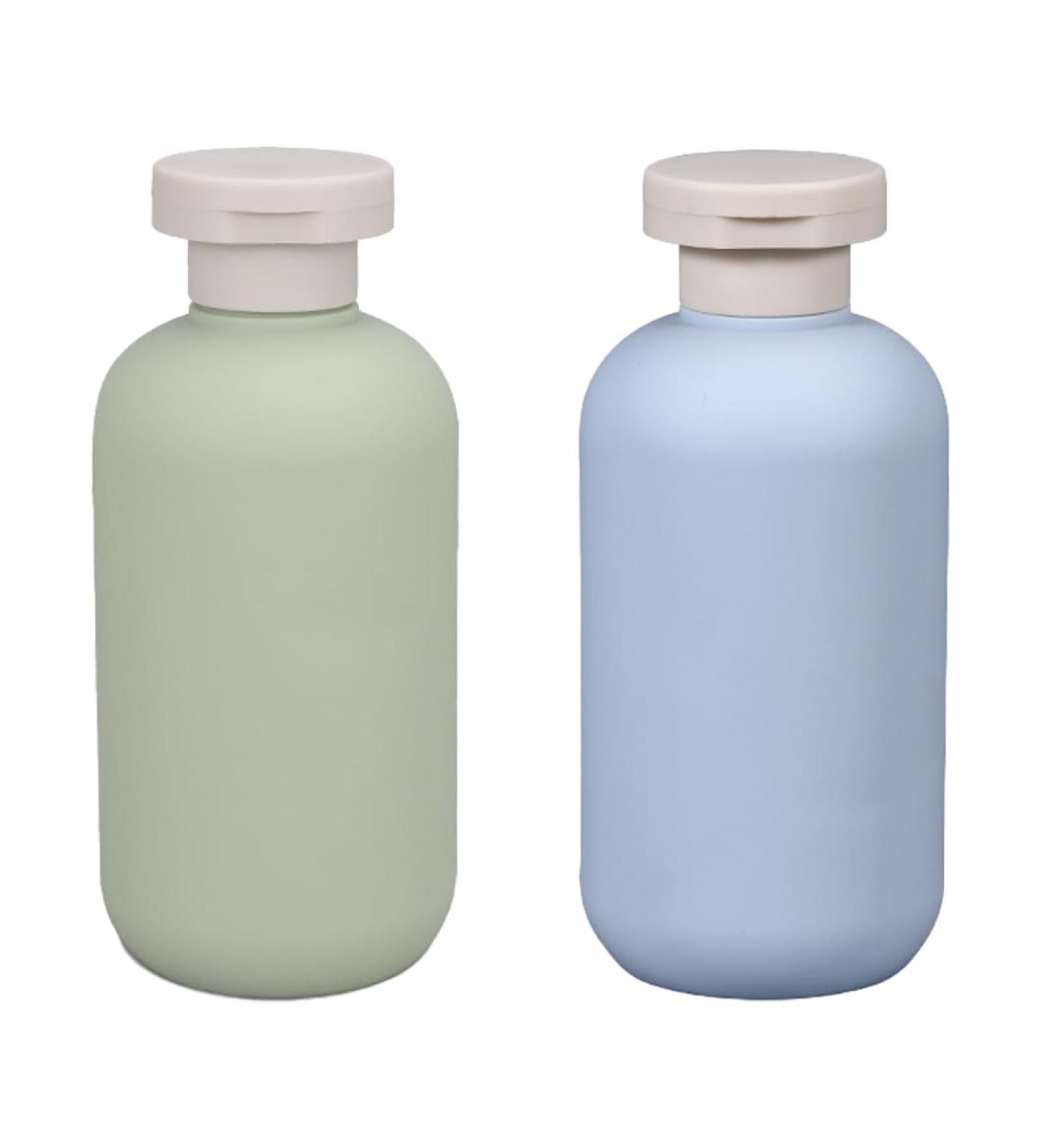 Crush Travel Shampoo Bottles 200ml HDPE Containers for Travel - 2 Pack for Shampoo Lotions & Toiletries - Buy Online on GoSupps.com