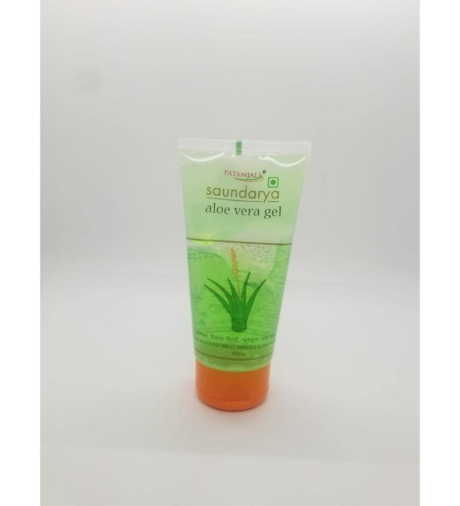 Patanjali Aloe Vera Gel 150ml (Pack of 2) - Shipping by FedEx - Buy Online on GoSupps.com