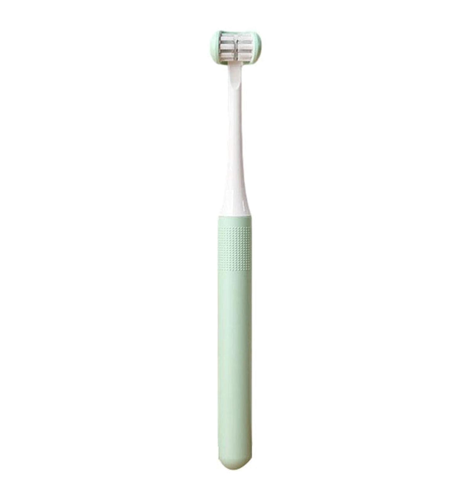 Buy Clean 3-Page Design Toothbrush for Kids Aged 2-6 | 3D Manual Toothbrushes for Sensitive Gums - International Shipping Available - Buy Online on GoSupps.com