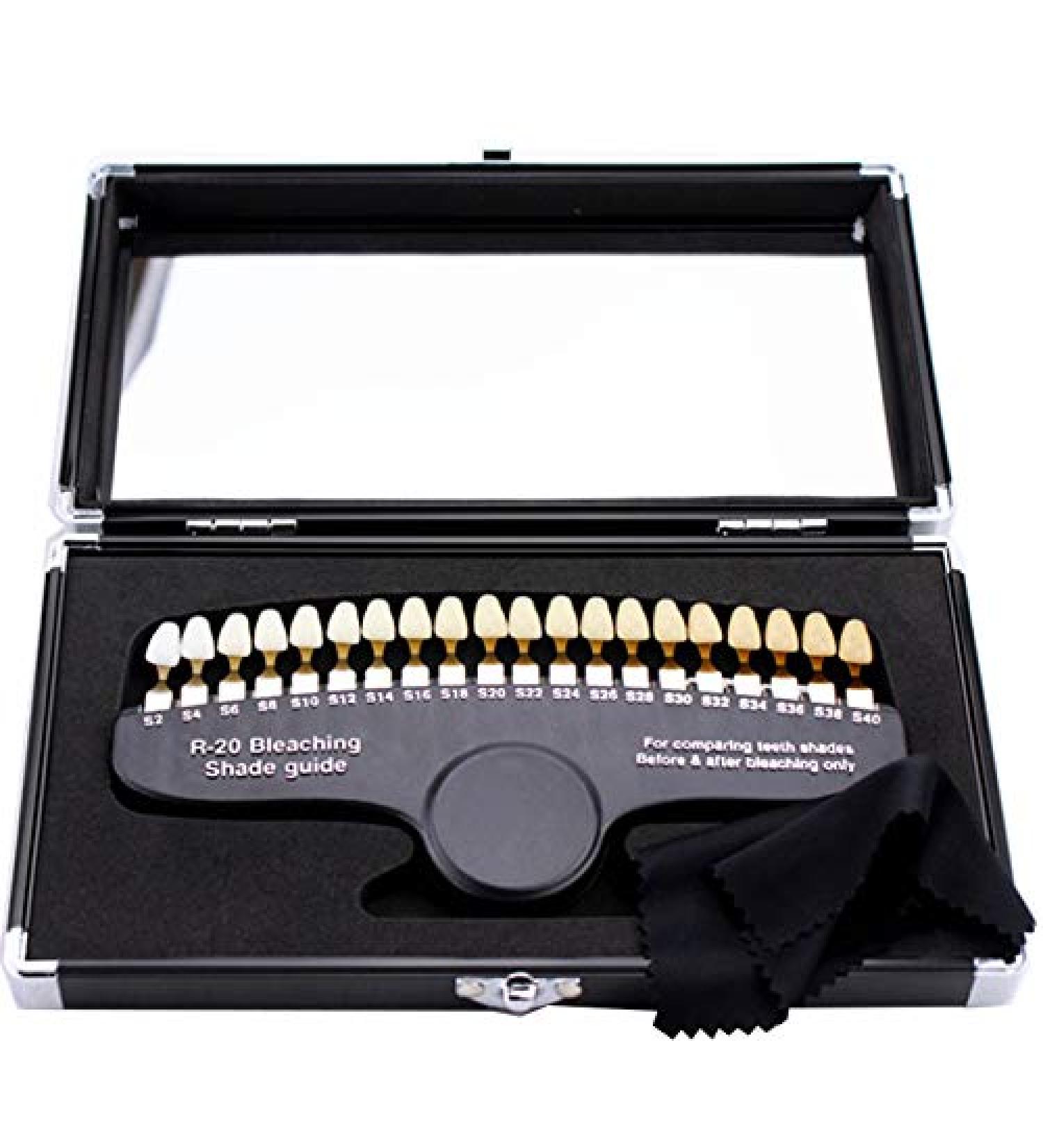 Professional Dental Teeth Whitening Shade Guide | 3D R-20 Color Chart for Dentists | International Shipping Available - Buy Online on GoSupps.com