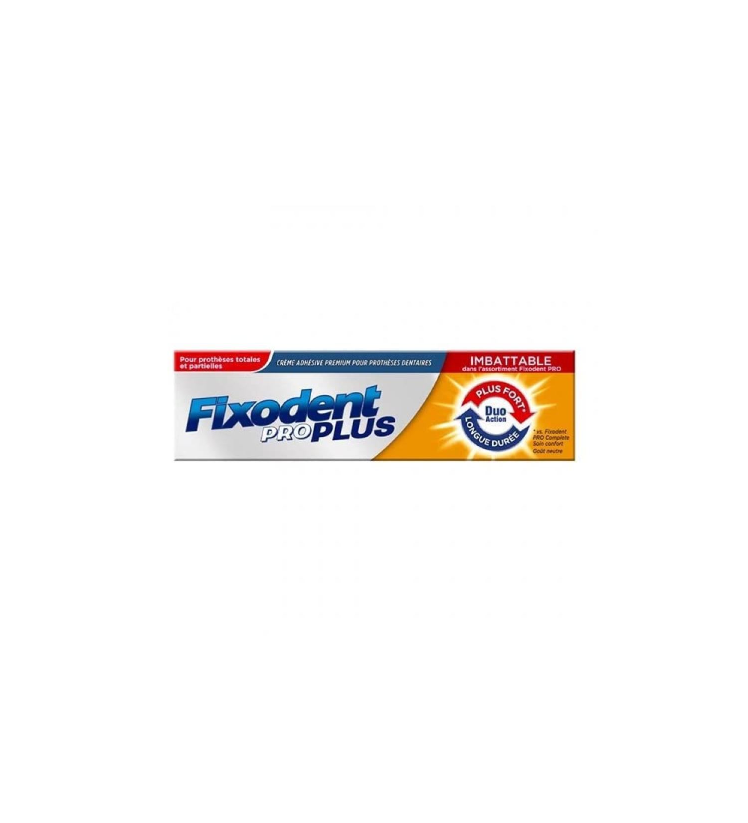 Fixodent Pro Plus La Meilleure Fixation 60 g