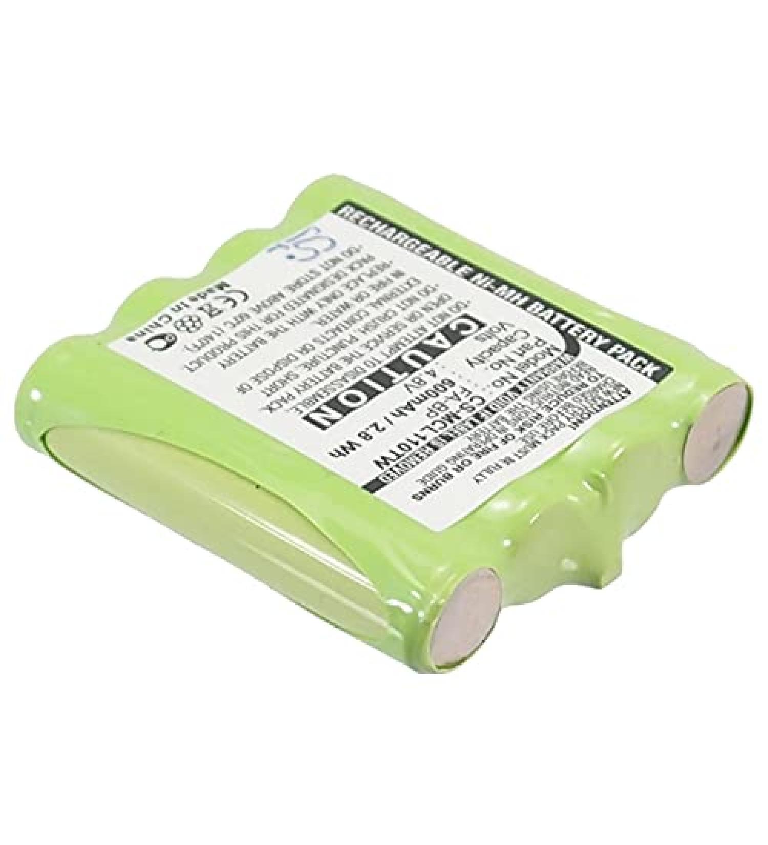 Replacement Battery for microTALK 100 110 115 200 300 80 85 PR500 - 600mAh/4.8V - International Shipping Available - Buy Online on GoSupps.com